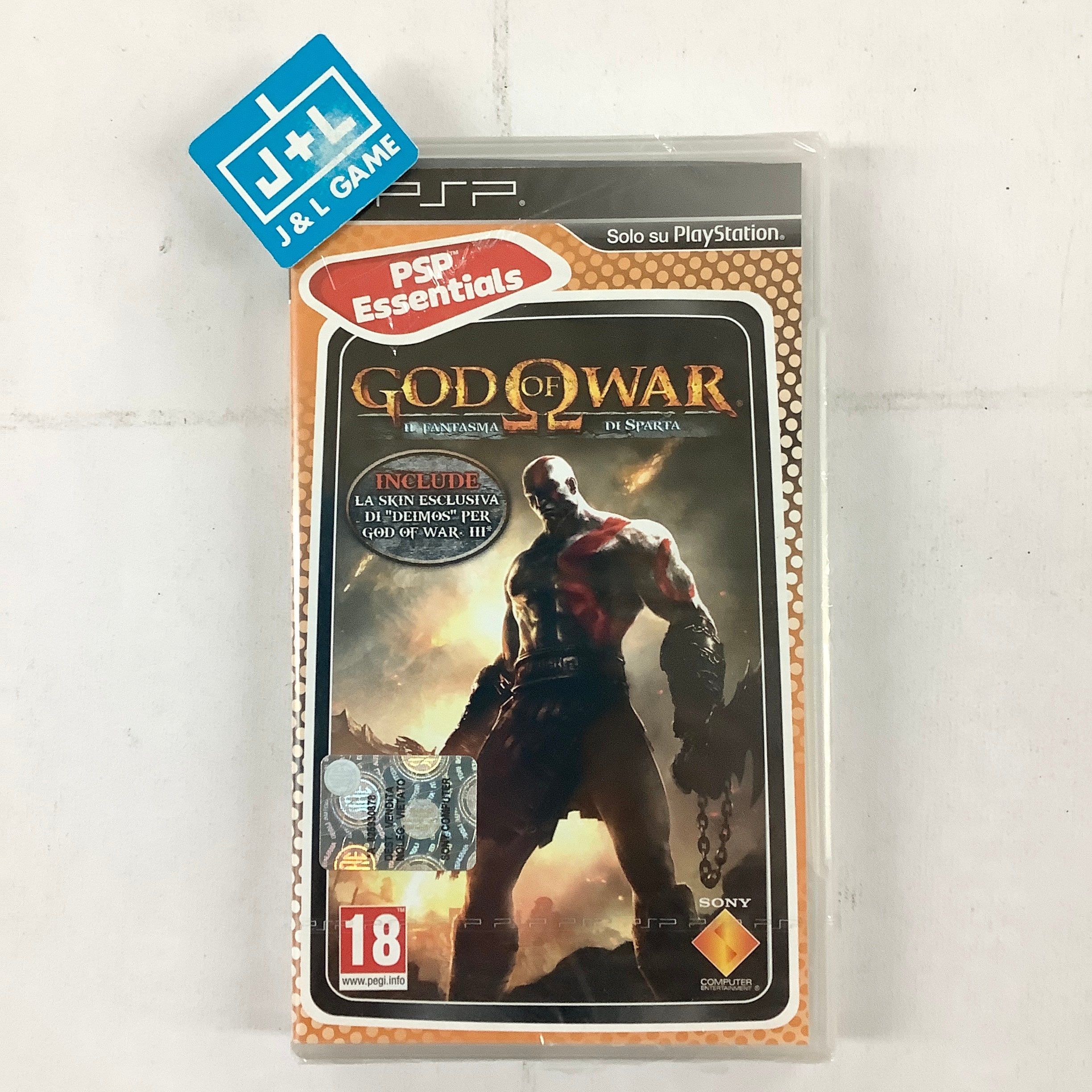 God of War: Ghost of Sparta (PSP Essentials) - Sony PSP (European Import) Video Games SCEA   