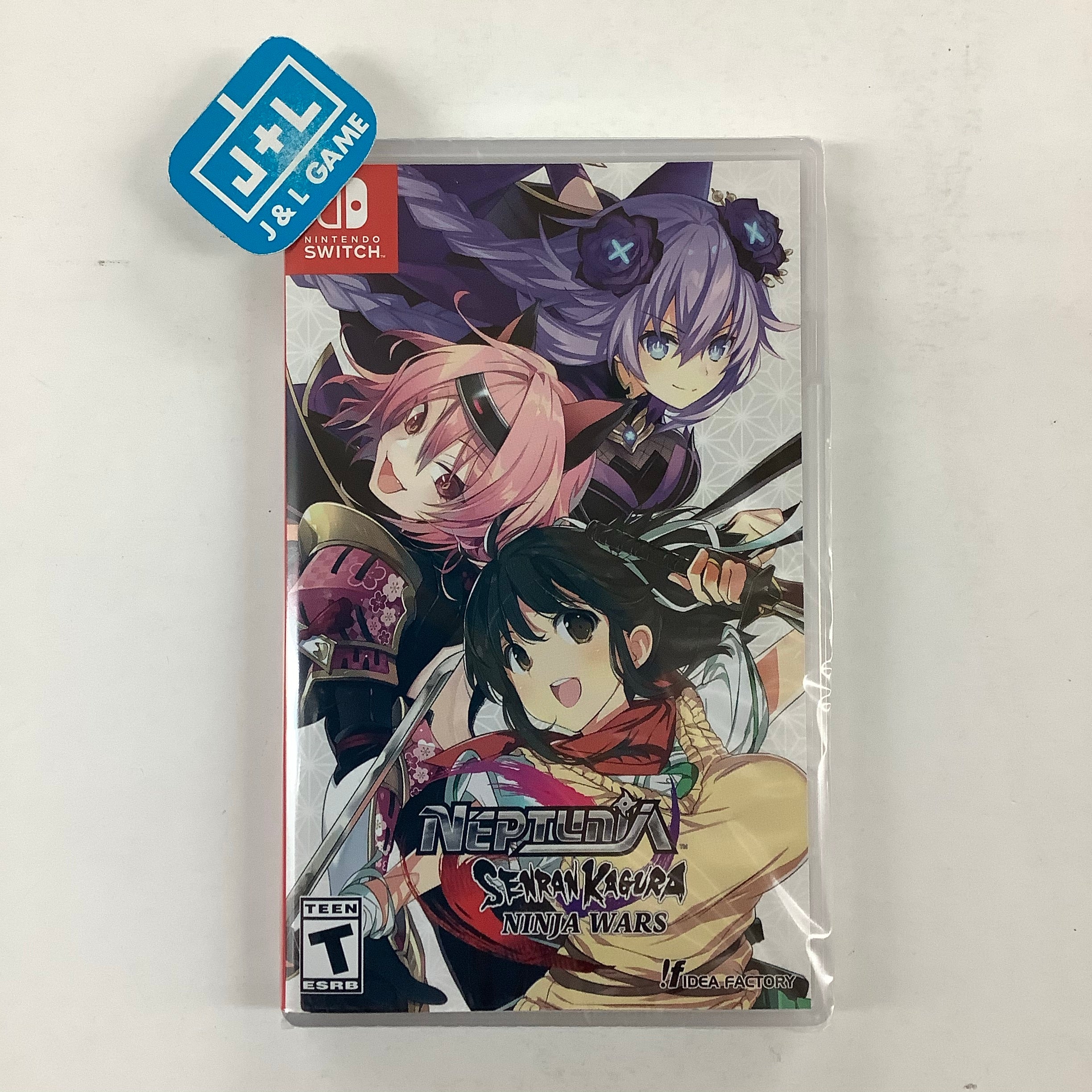 Neptunia X Senran Kagura: Ninja Wars - (NSW) Nintendo Switch Video Games Idea Factory International   