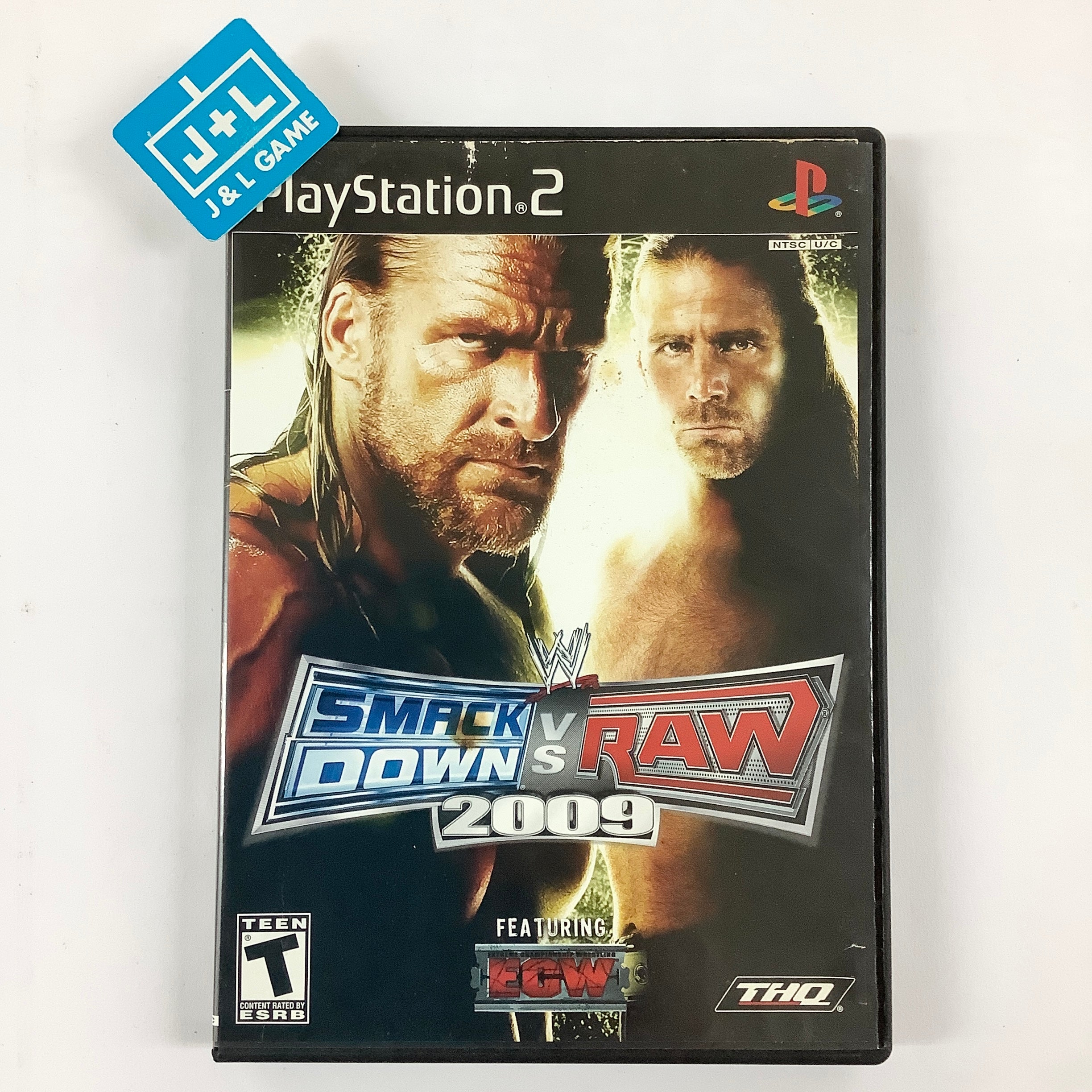 WWE SmackDown vs. Raw 2009 - (PS2) PlayStation 2 [Pre-Owned] Video Games THQ   