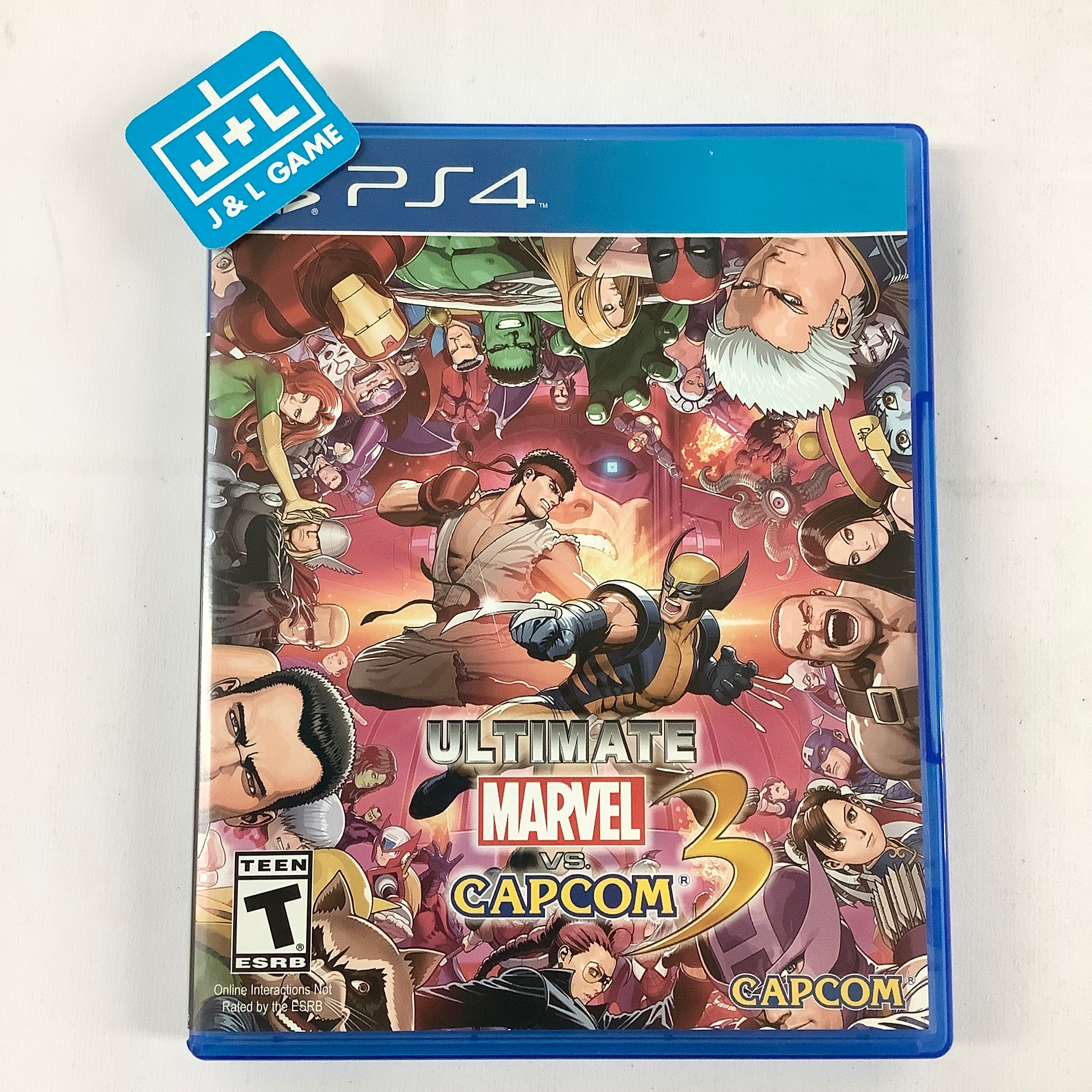 Ultimate Marvel Vs. Capcom 3 - (PS4) Playstation 4 [Pre-Owned] Video Games Capcom   