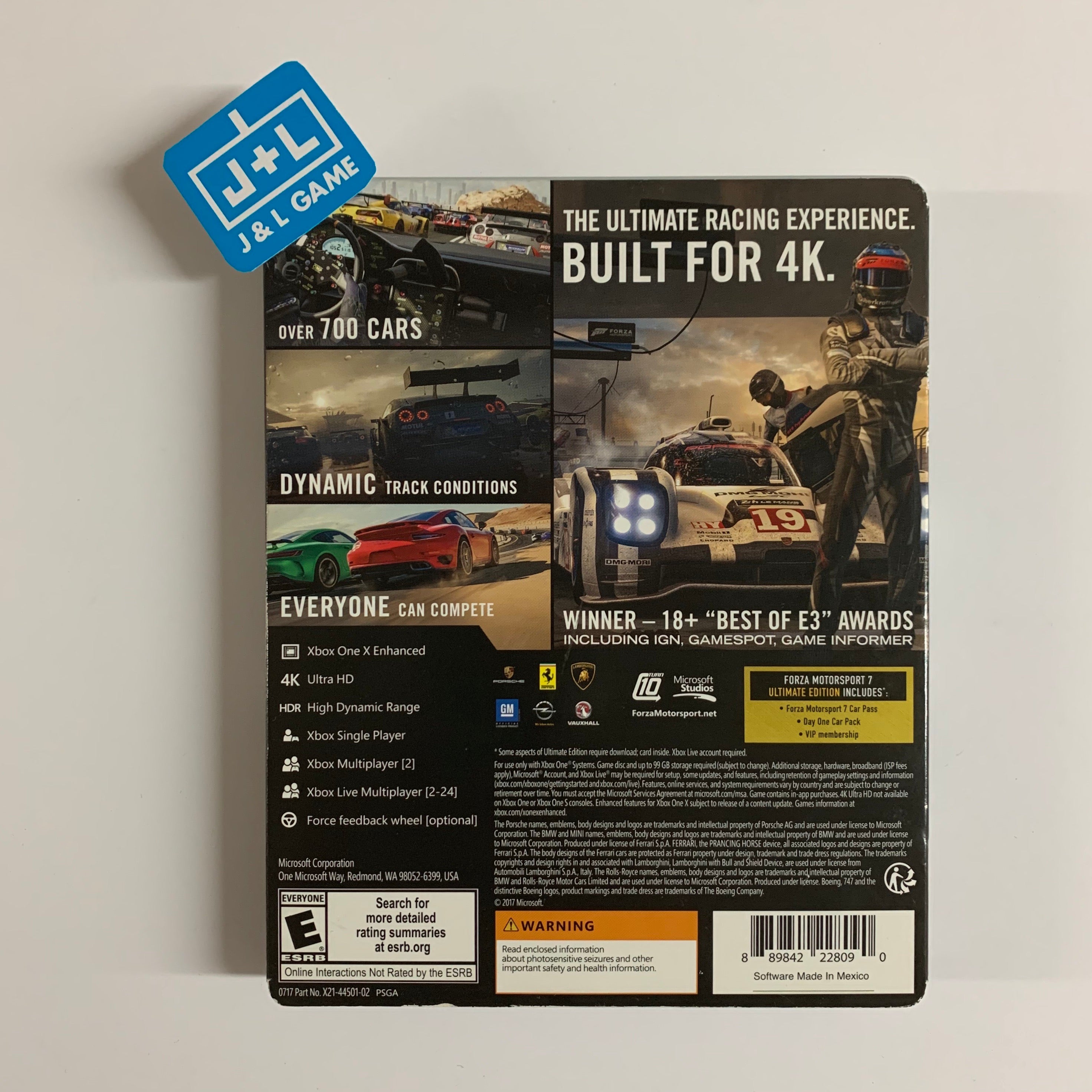 Forza Motorsport 7 (Ultimate Edition) - (XB1) Xbox One [Pre-Owned] Video Games Microsoft Game Studios   