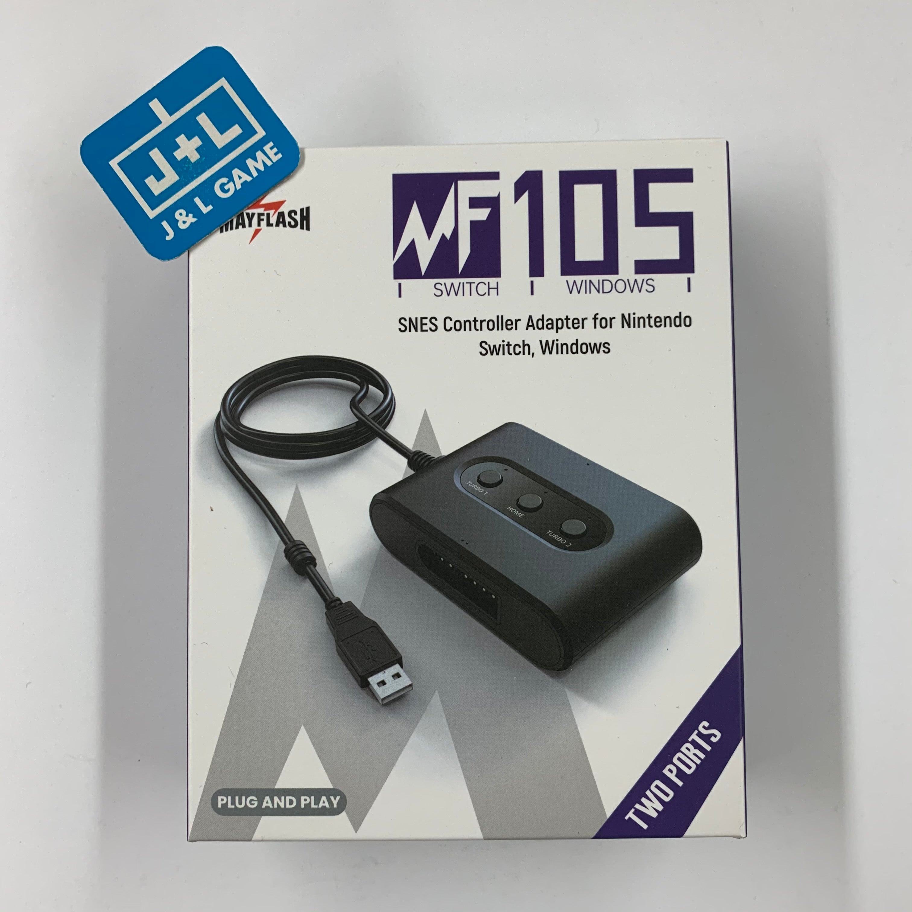 MayFlash SNES Controller Adapter (MF105) - (NSW) Nintendo Switch Video Games Mayflash   