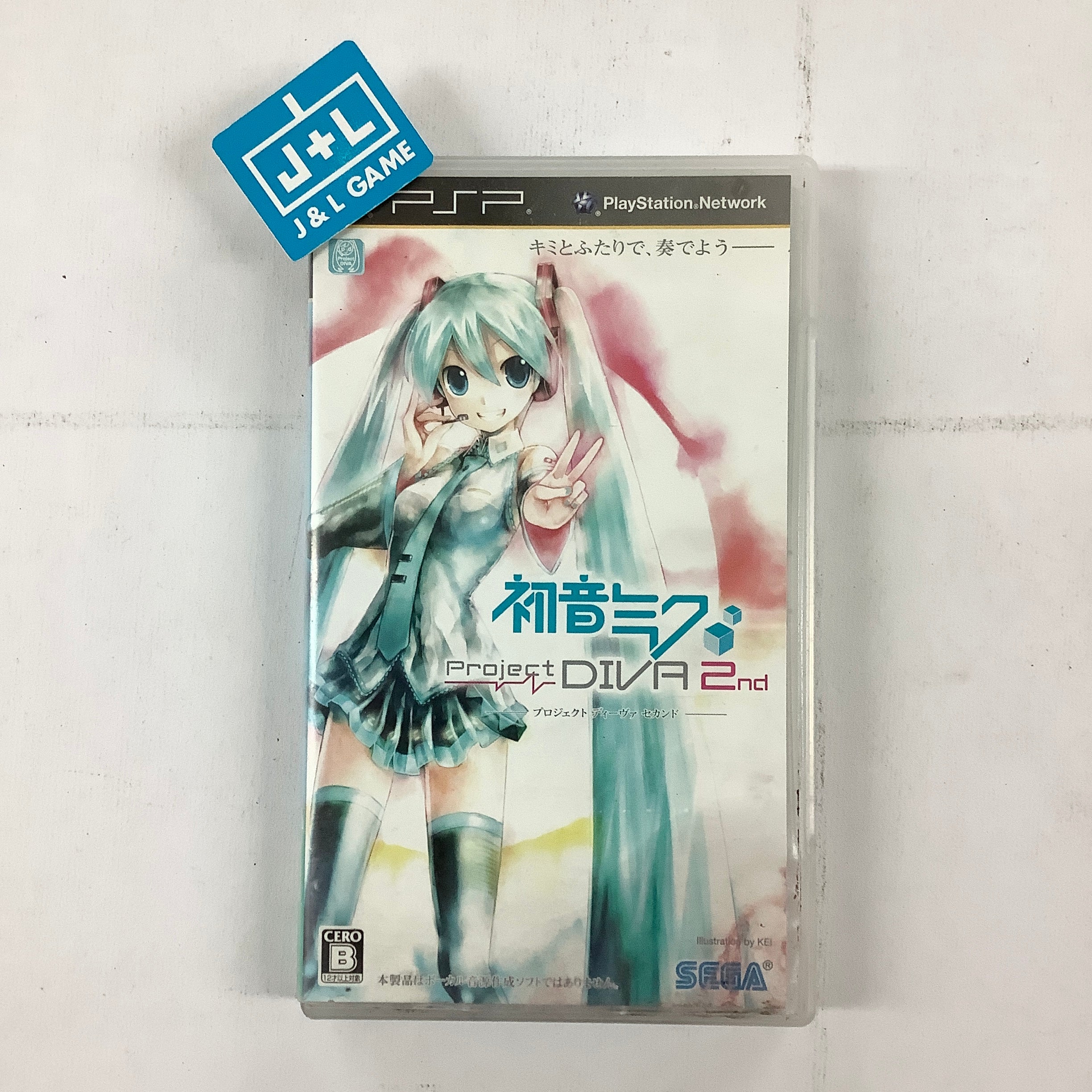 Hatsune Miku: Project Diva 2nd - Sony PSP [Pre-Owned] (Japanese Import) Video Games Sega   