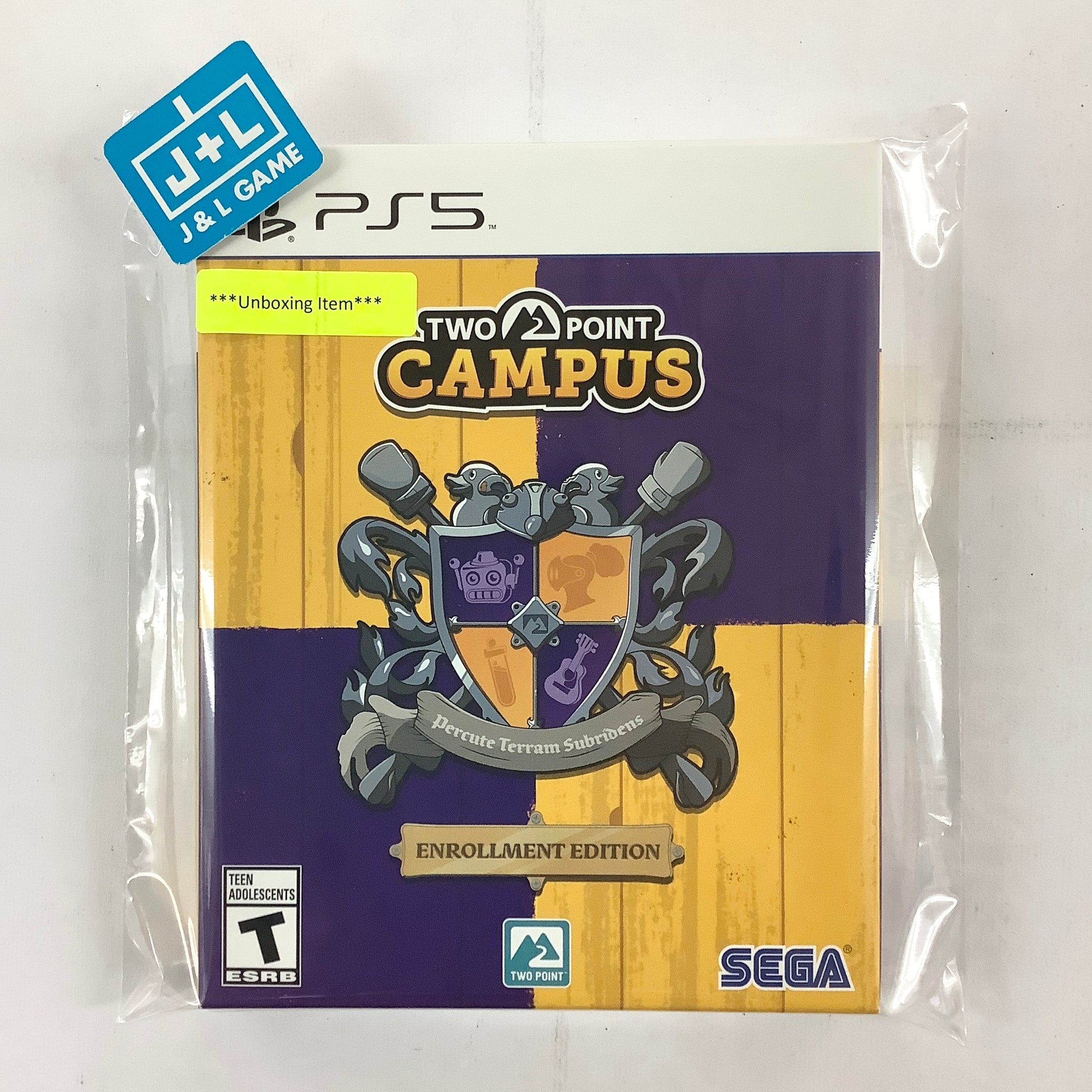 Two Point Campus: Enrollment Launch Edition - (PS5) PlayStation 5 [UNBOXING] Video Games SEGA   