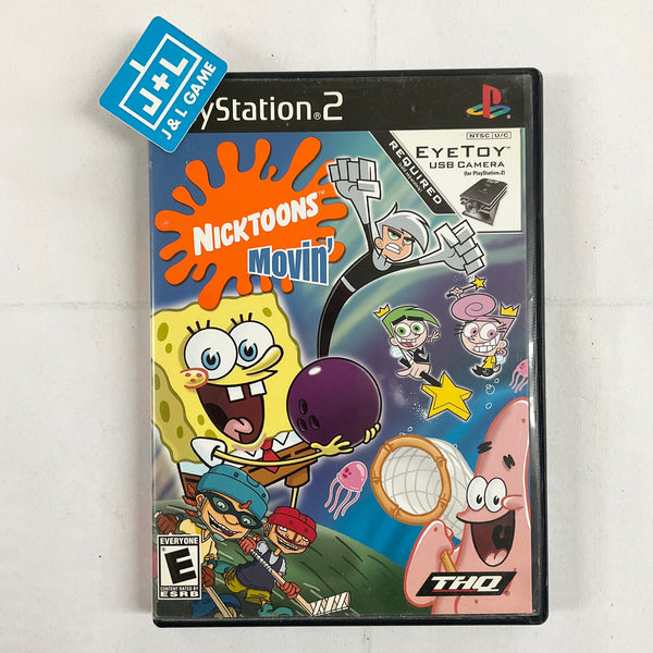 Nicktoons Movin' - (PS2) PlayStation 2 [Pre-Owned] | J&L Game