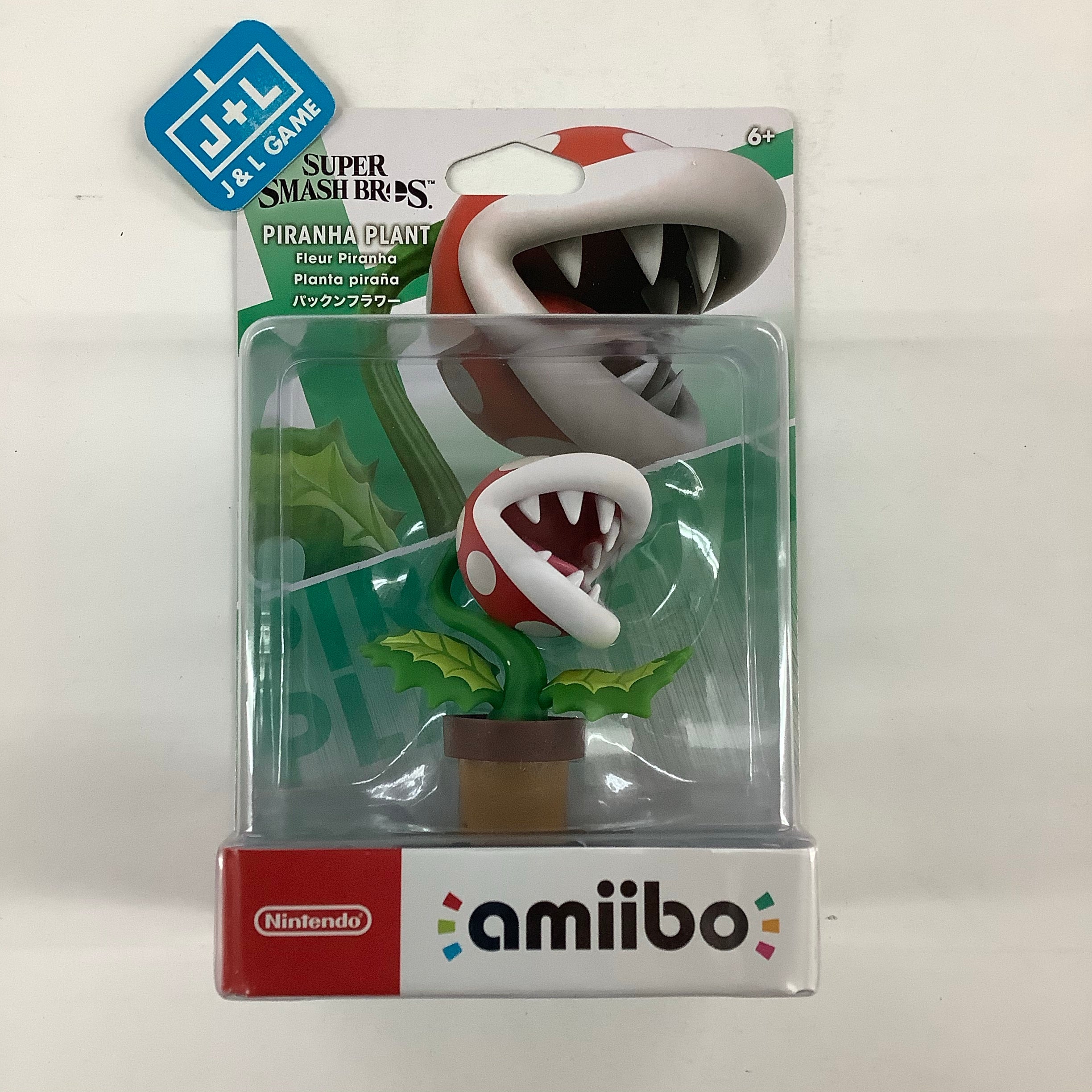 Piranha Plant (Super Smash Bros. series) - Nintendo Switch Amiibo (Japanese Import) Amiibo Nintendo   