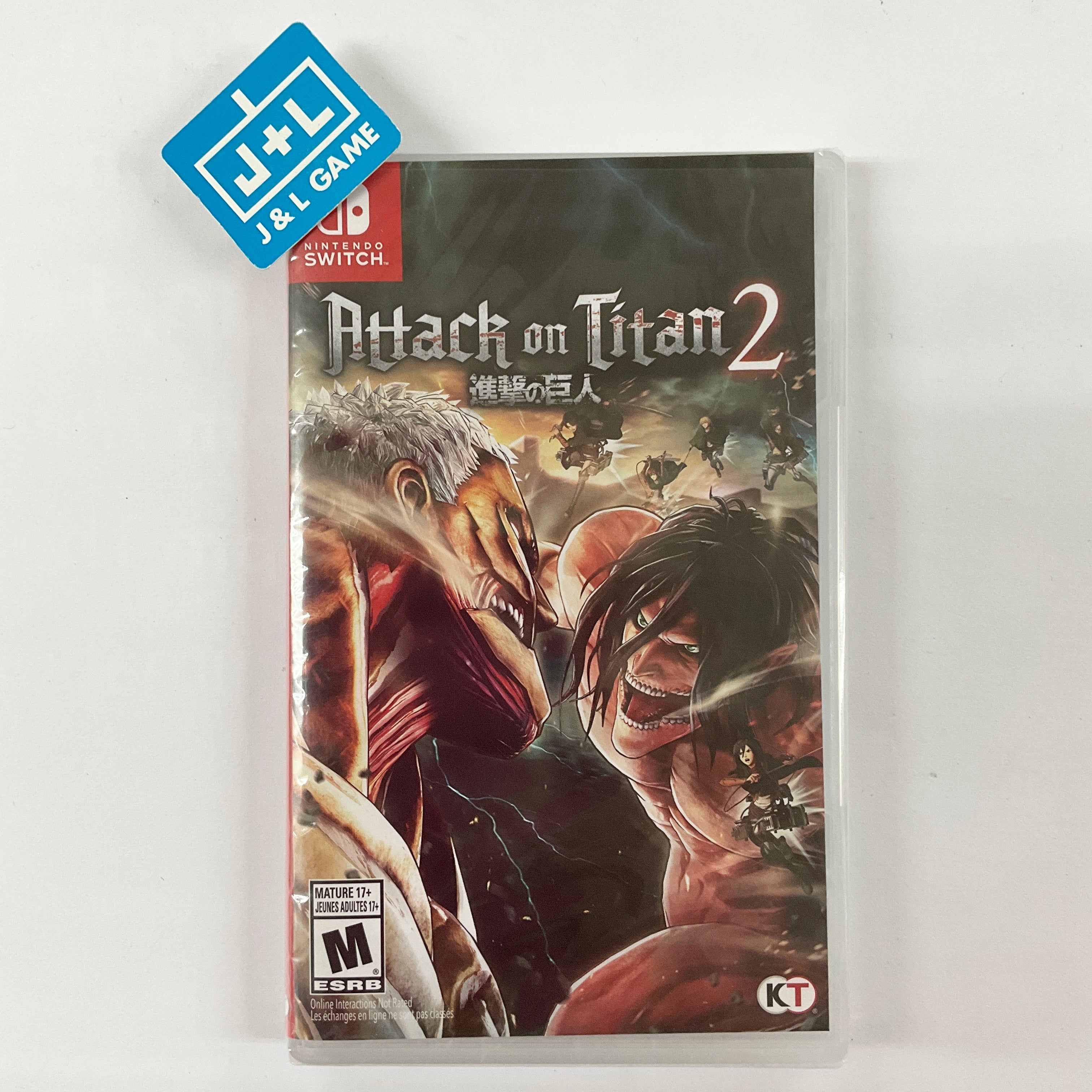 Attack on Titan 2 - (NSW) Nintendo Switch Video Games Koei Tecmo Games   