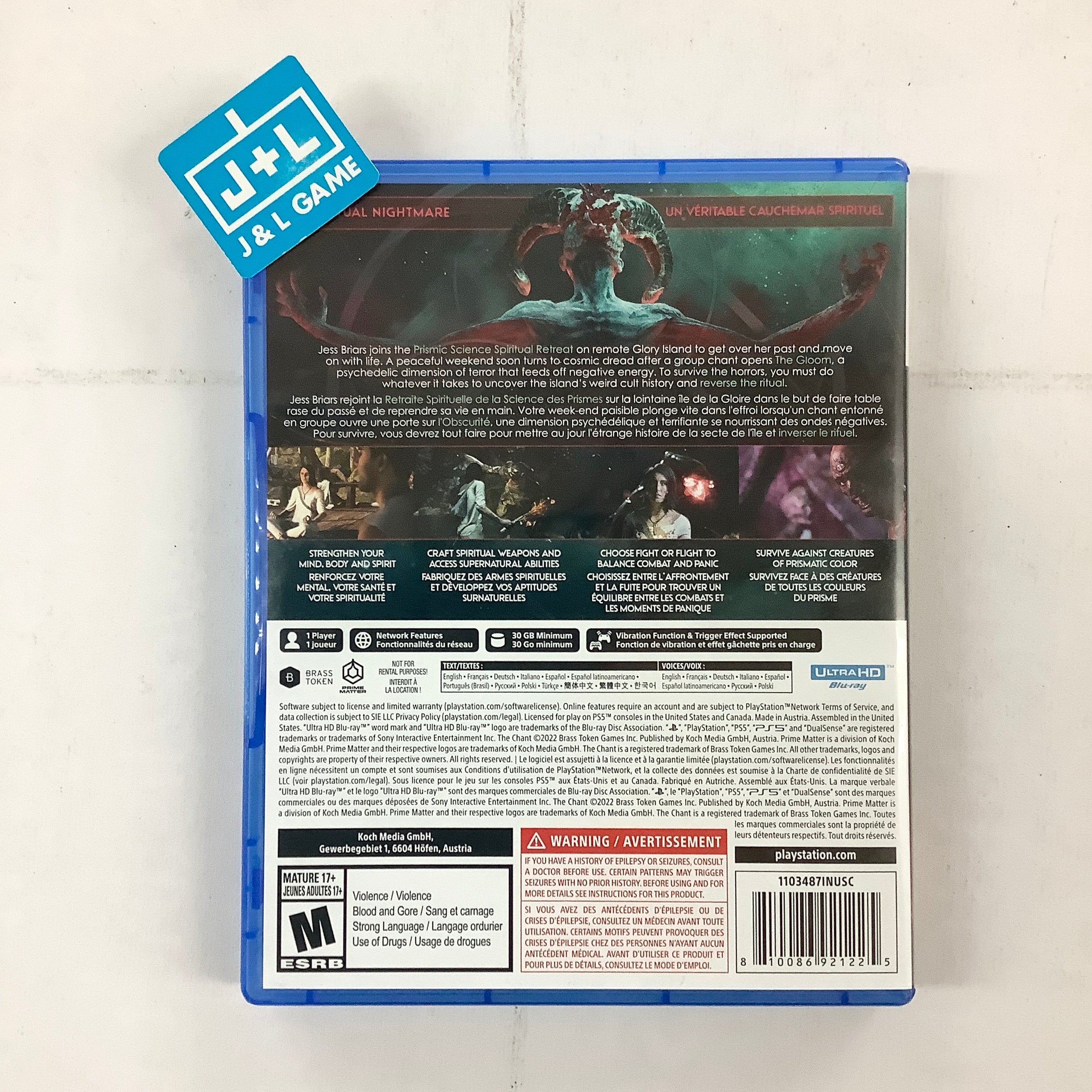 The Chant - (PS5) PlayStation 5 [UNBOXING] Video Games Deep Silver   