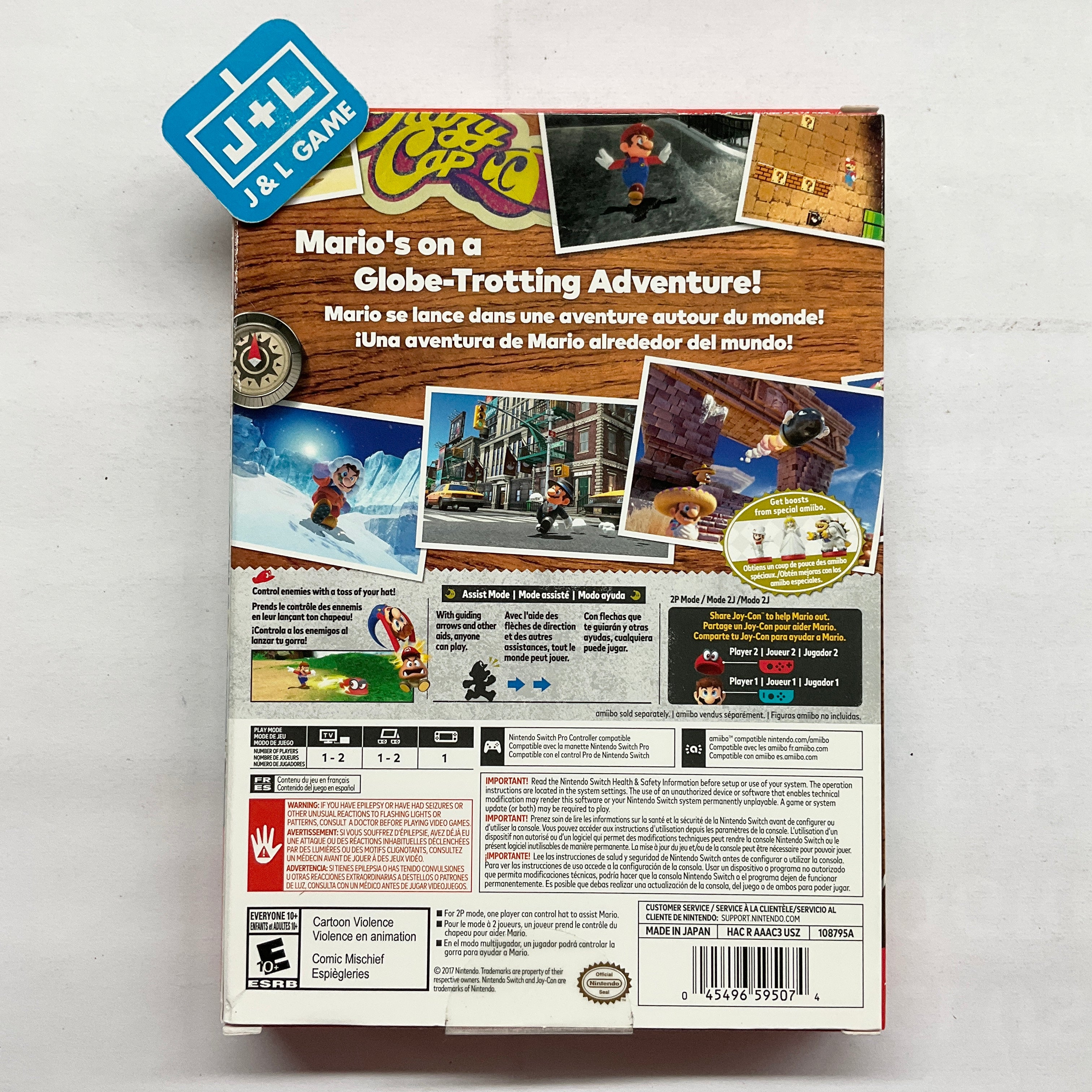 Super Mario Odyssey: Starter Pack - (NSW) Nintendo Switch Video Games Nintendo   