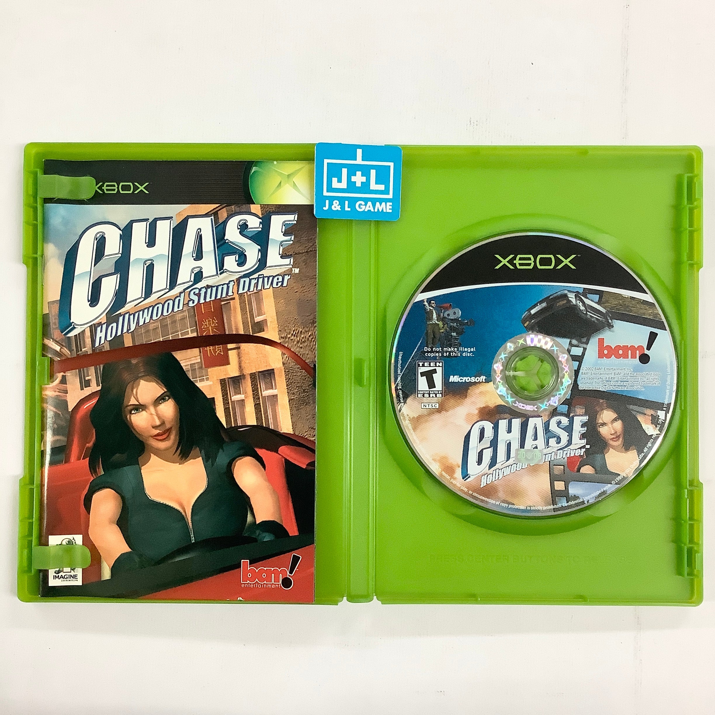 Chase: Hollywood Stunt Driver - (XB) Xbox [Pre-Owned] Video Games Bam Entertainment   