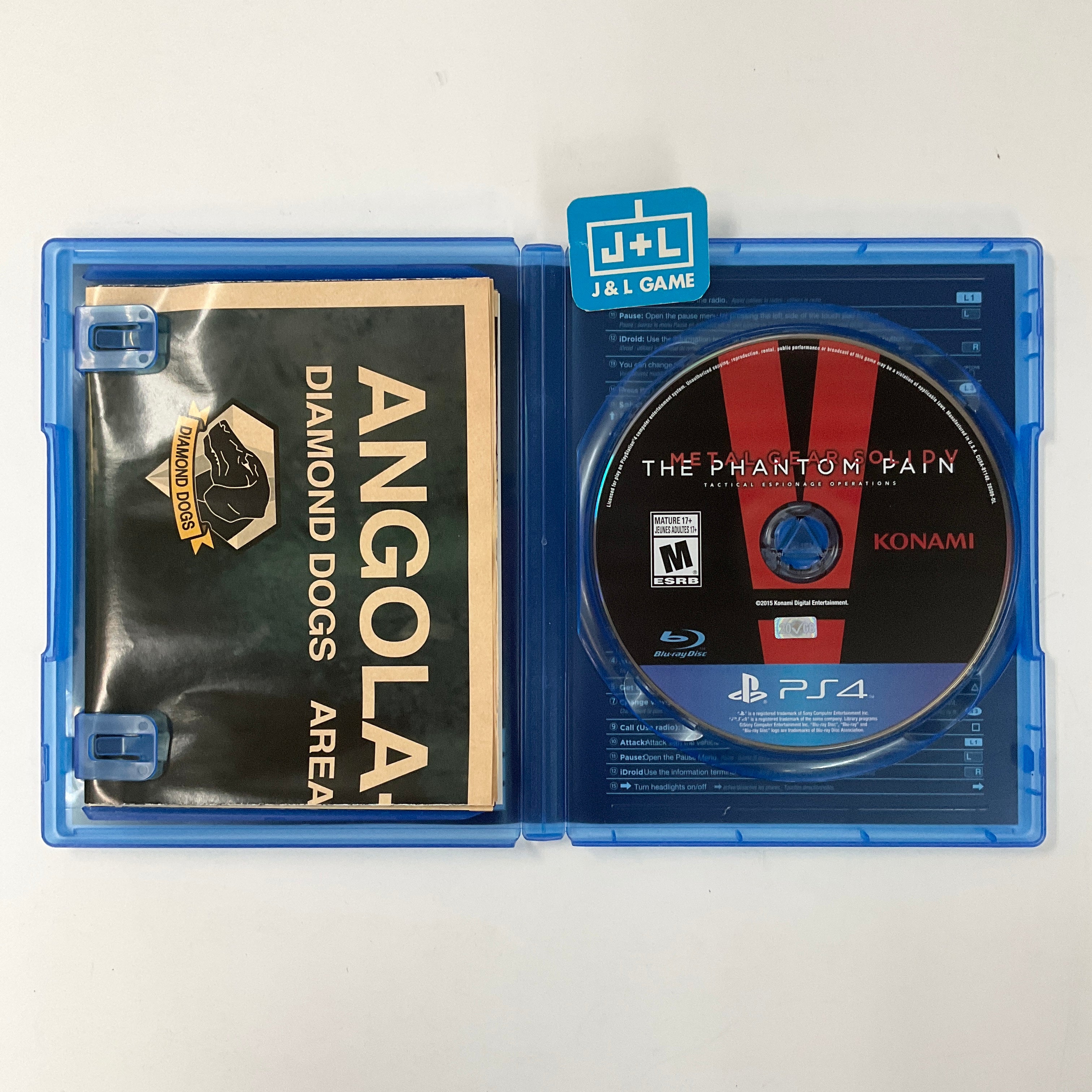 Metal Gear Solid V: The Phantom Pain (Collector's Edition) - (PS4) PlayStation 4 [Pre-Owned] Video Games Konami   