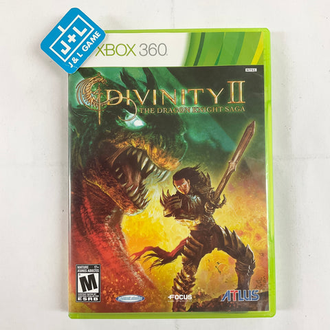 Divinity II: The Dragon Knight Saga - Xbox 360 [Pre-Owned] Video Games Atlus   