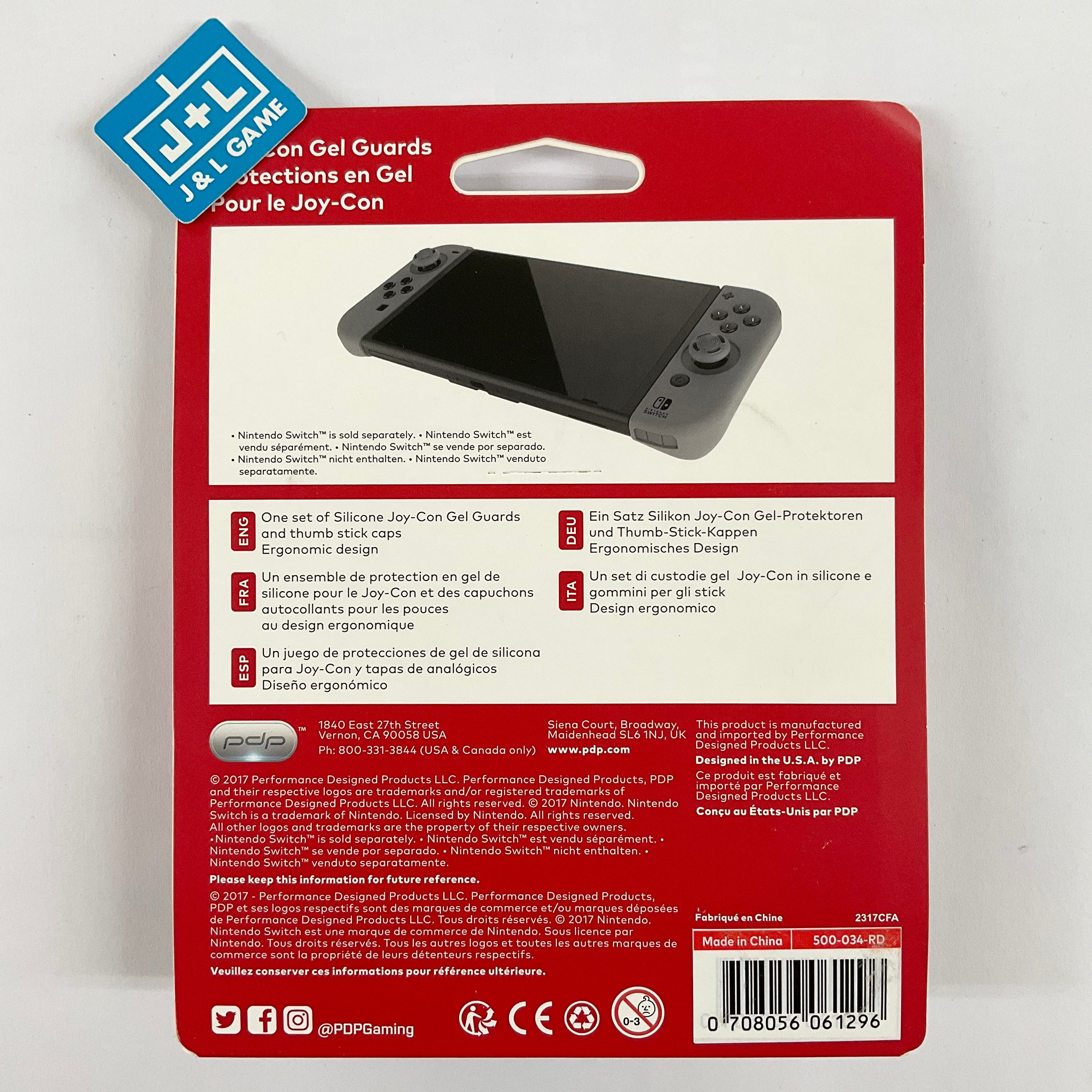 PDP Joy-Con Gel Guards (Red) - (NSW) Nintendo Switch Accessories PDP   