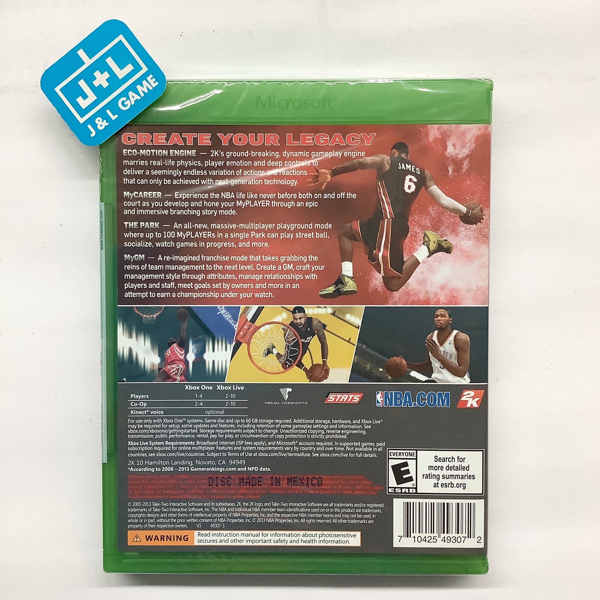 NBA 2K14 - (XB1) Xbox One Video Games 2K Sports   