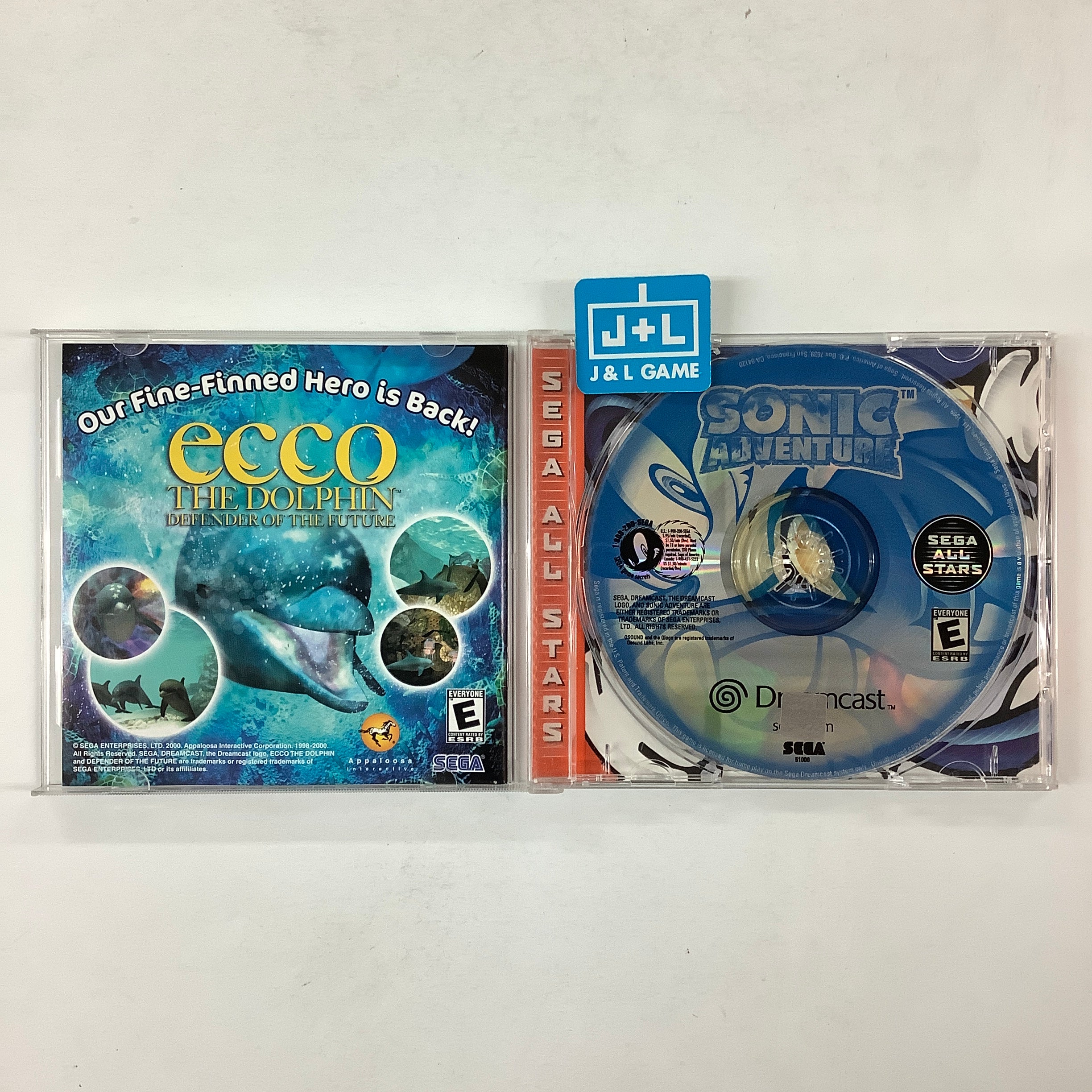 Sonic Adventure (Sega All Stars) - (DC) SEGA Dreamcast  [Pre-Owned] Video Games Sega   