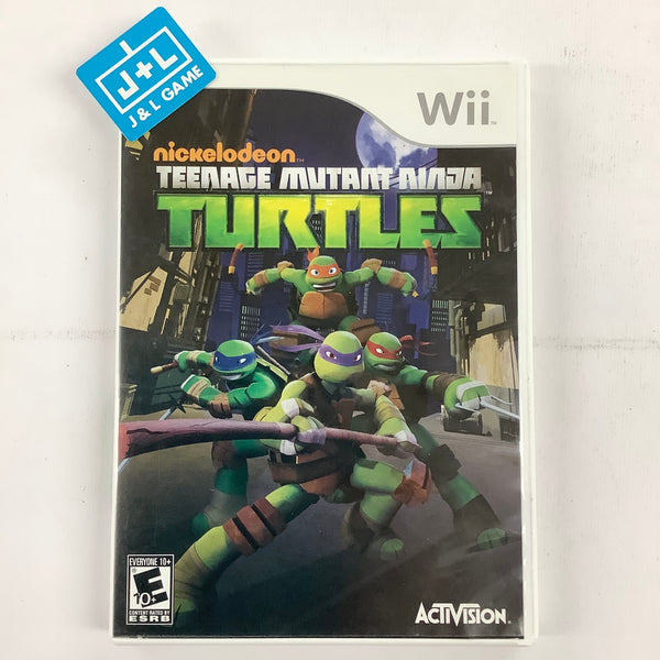 Nickelodeon Teenage Mutant Ninja Turtles - Nintendo Wii [Pre-Owned