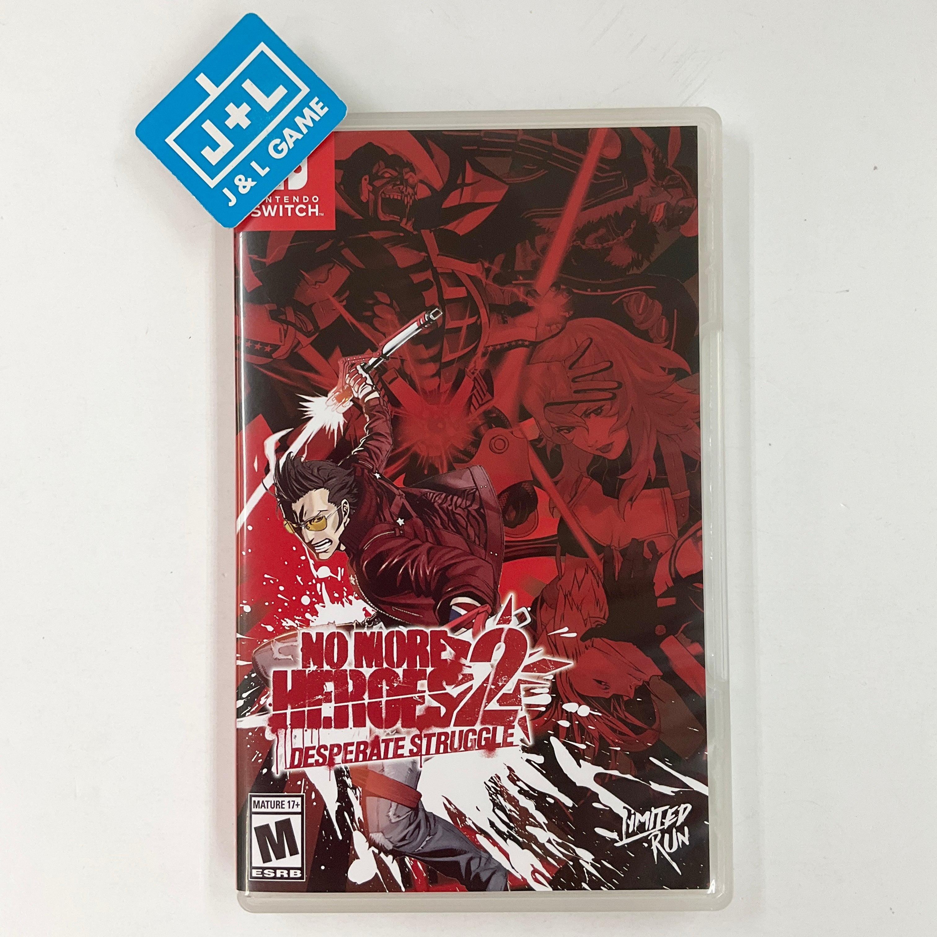 No More Heroes 2: Desperate Struggle (Limited Run #100) - (NSW) Nintendo Switch [Pre-Owned] Video Games Limited Run Games   