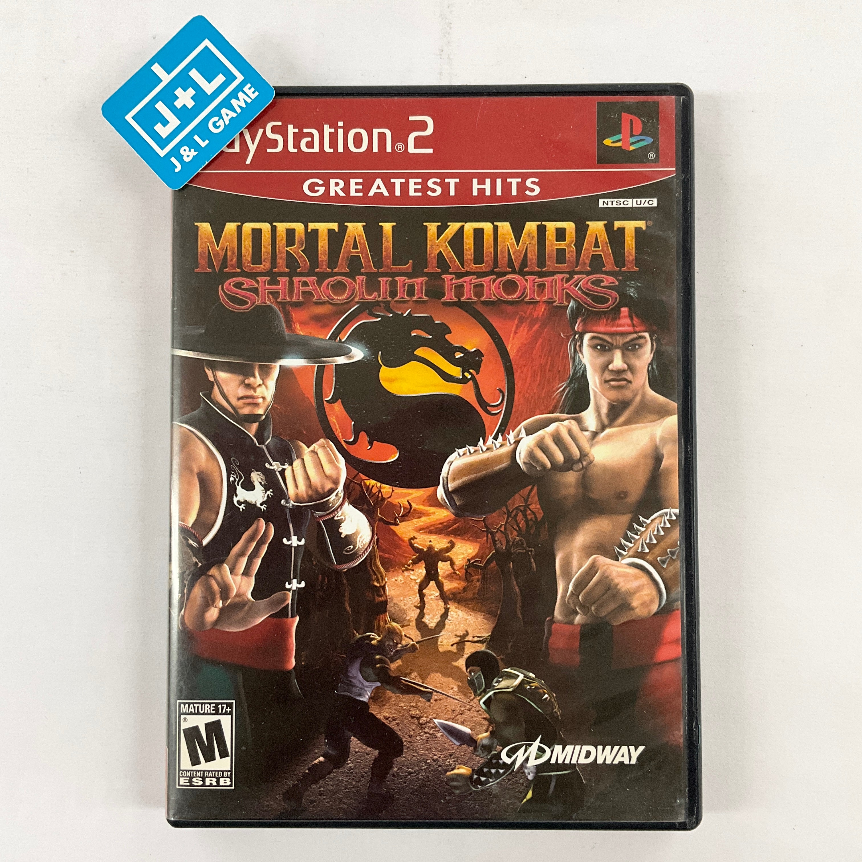 Mortal Kombat: Shaolin Monks (Greatest Hits) - (PS2) PlayStation 2 [Pre-Owned] Video Games Midway   