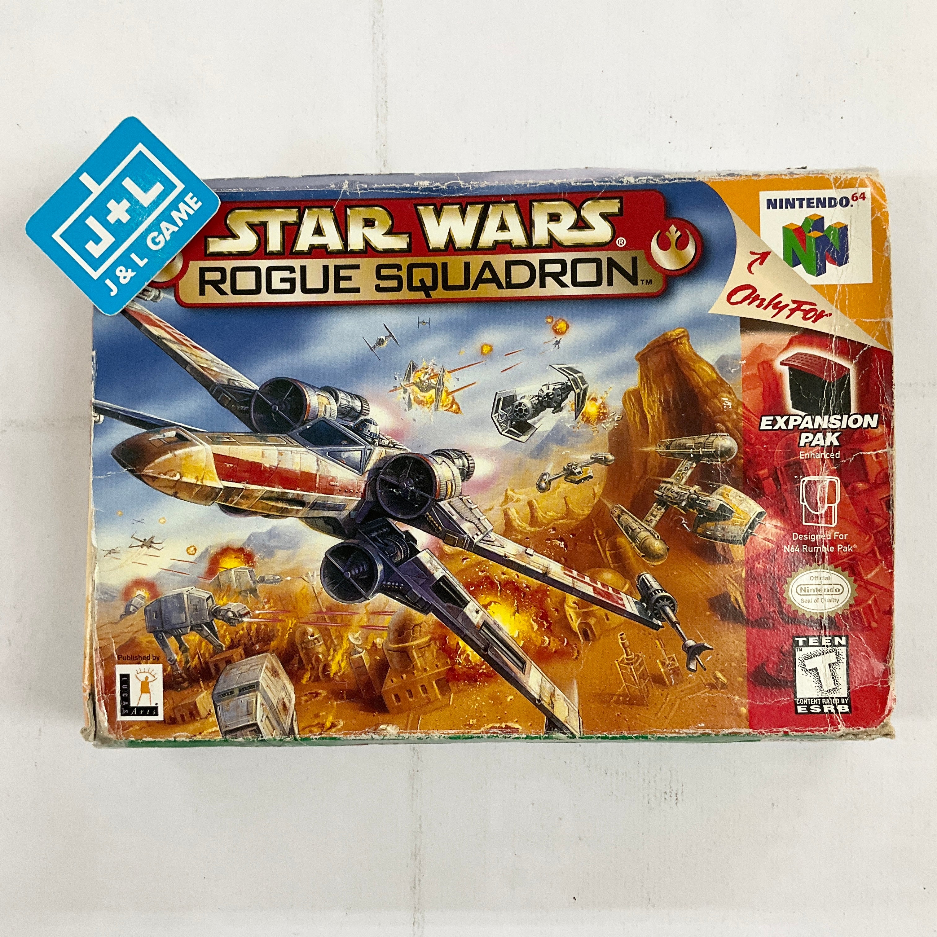 Star Wars: Rogue Squadron - (N64) Nintendo 64 [Pre-Owned] Video Games LucasArts   