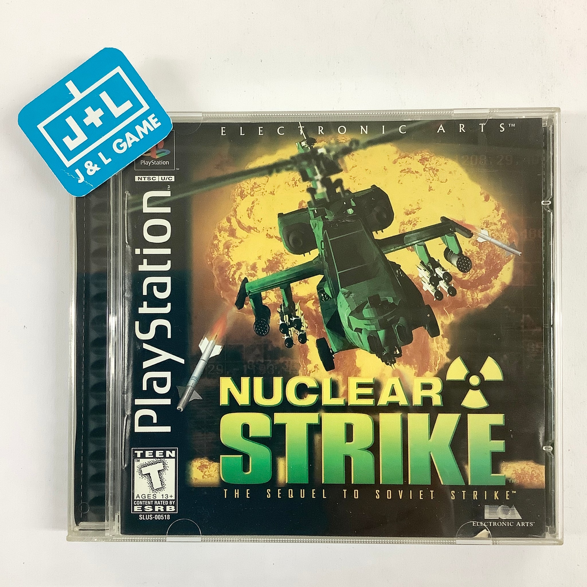 Nuclear Strike - (PS1) PlayStation 1 [Pre-Owned] Video Games Electronic Arts   