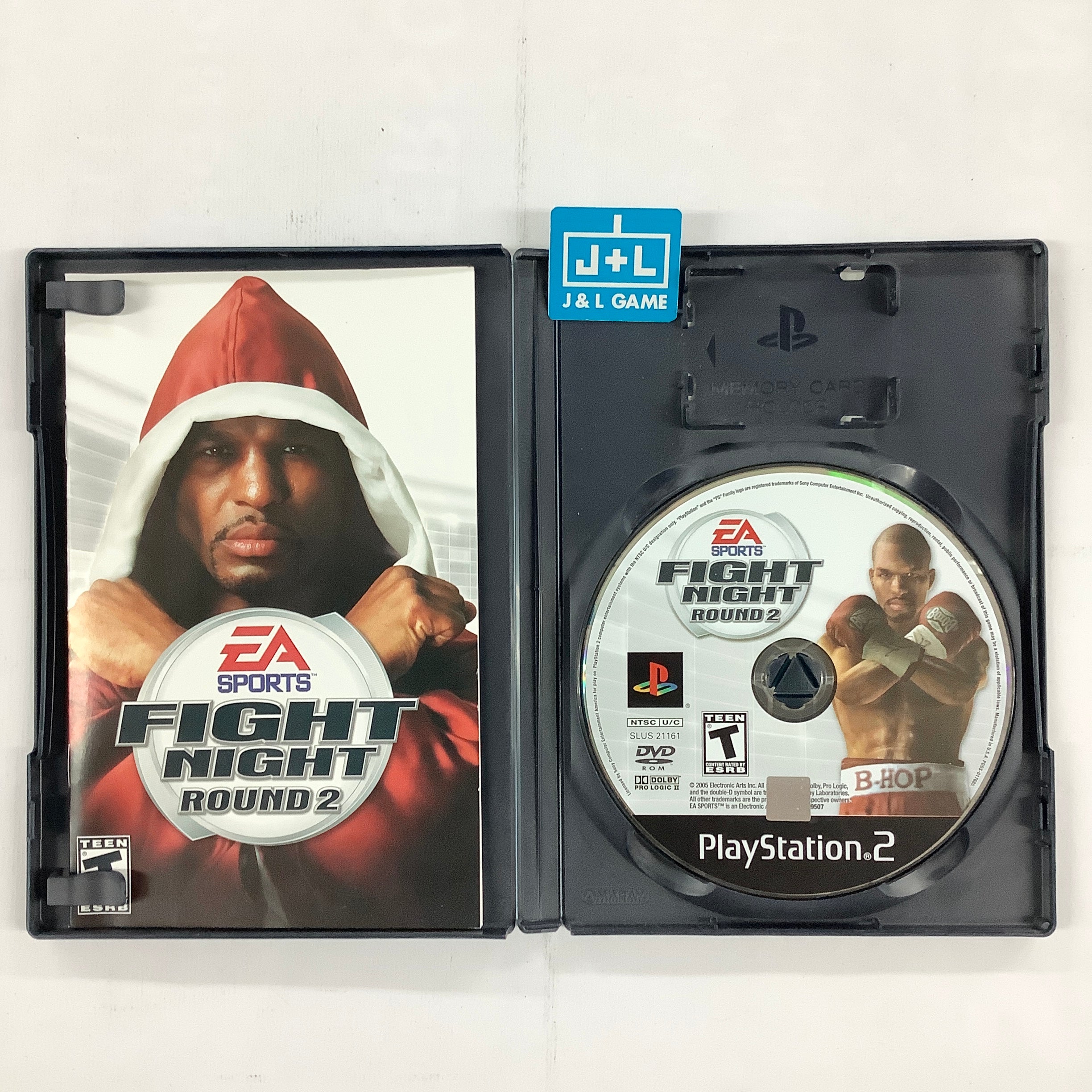 Fight Night Round 2 - (PS2) PlayStation 2 [Pre-Owned] Video Games EA Sports   