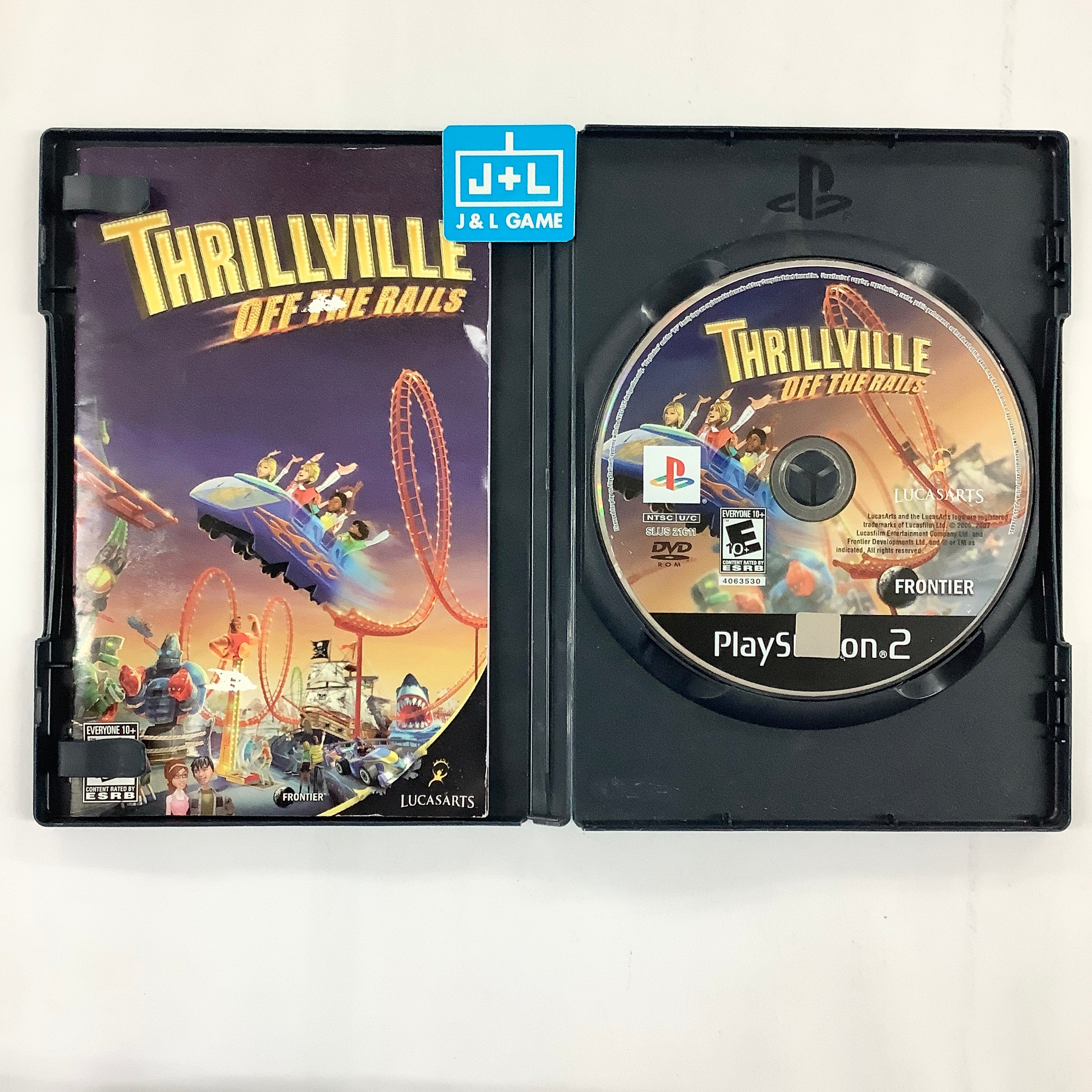 Thrillville: Off the Rails - (PS2) PlayStation 2 [Pre-Owned] Video Games LucasArts   