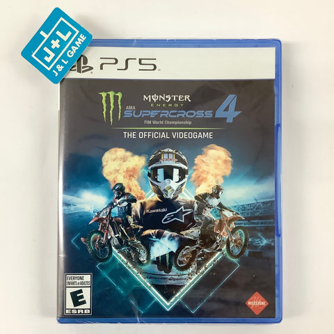 Monster Energy Supercross 4 - (PS5) PlayStation 5 Video Games Milestone S.r.l   