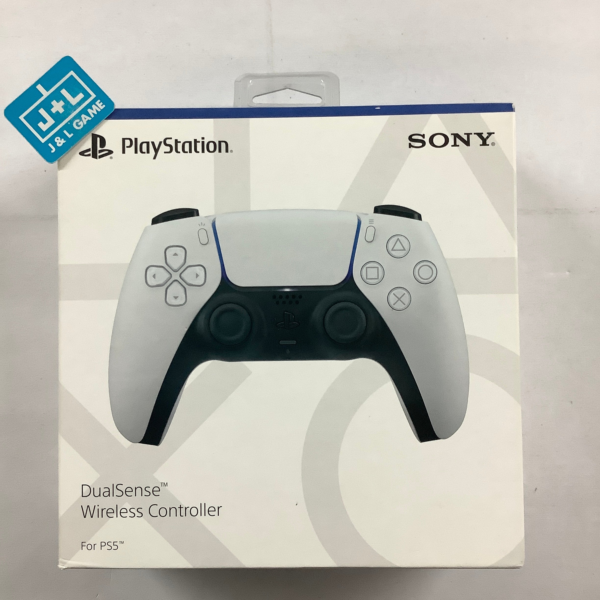 SONY PlayStation 5 DualSense Wireless Controller (White) - (PS5) PlayStation 5 Accessories Sony   