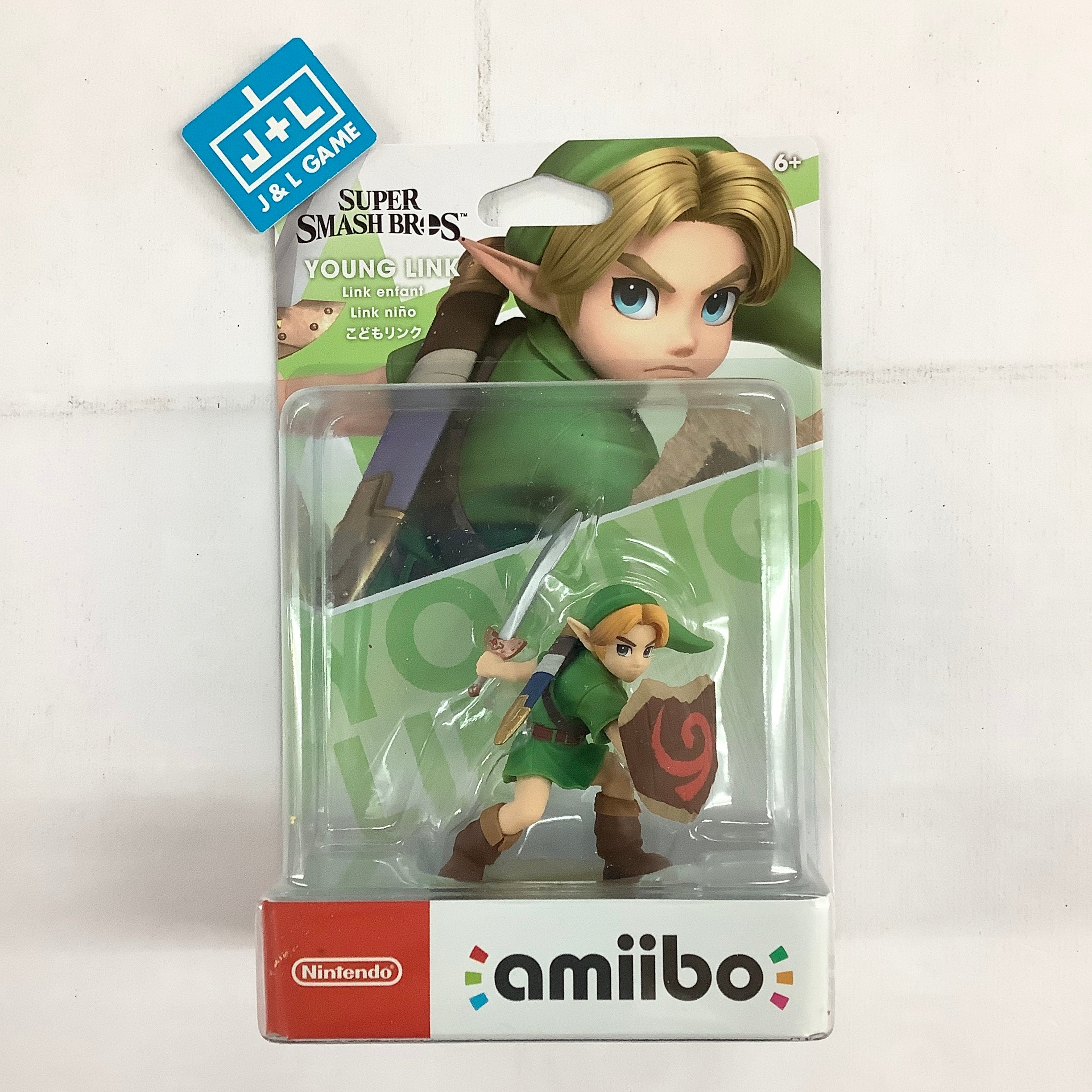 Young Link (Super Smash Bros. series) - Nintendo Switch Amiibo Amiibo Nintendo   