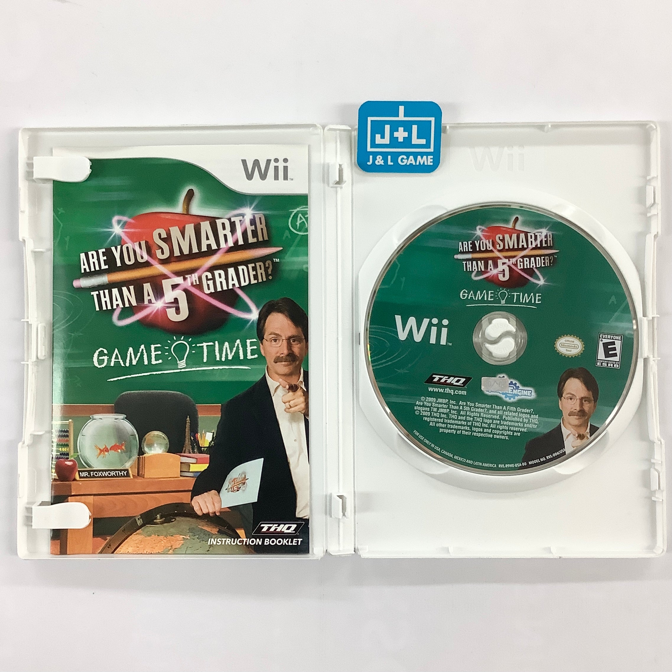 Are You Smarter than a 5th Grader? Game Time - Nintendo Wii [Pre-Owned] Video Games THQ   