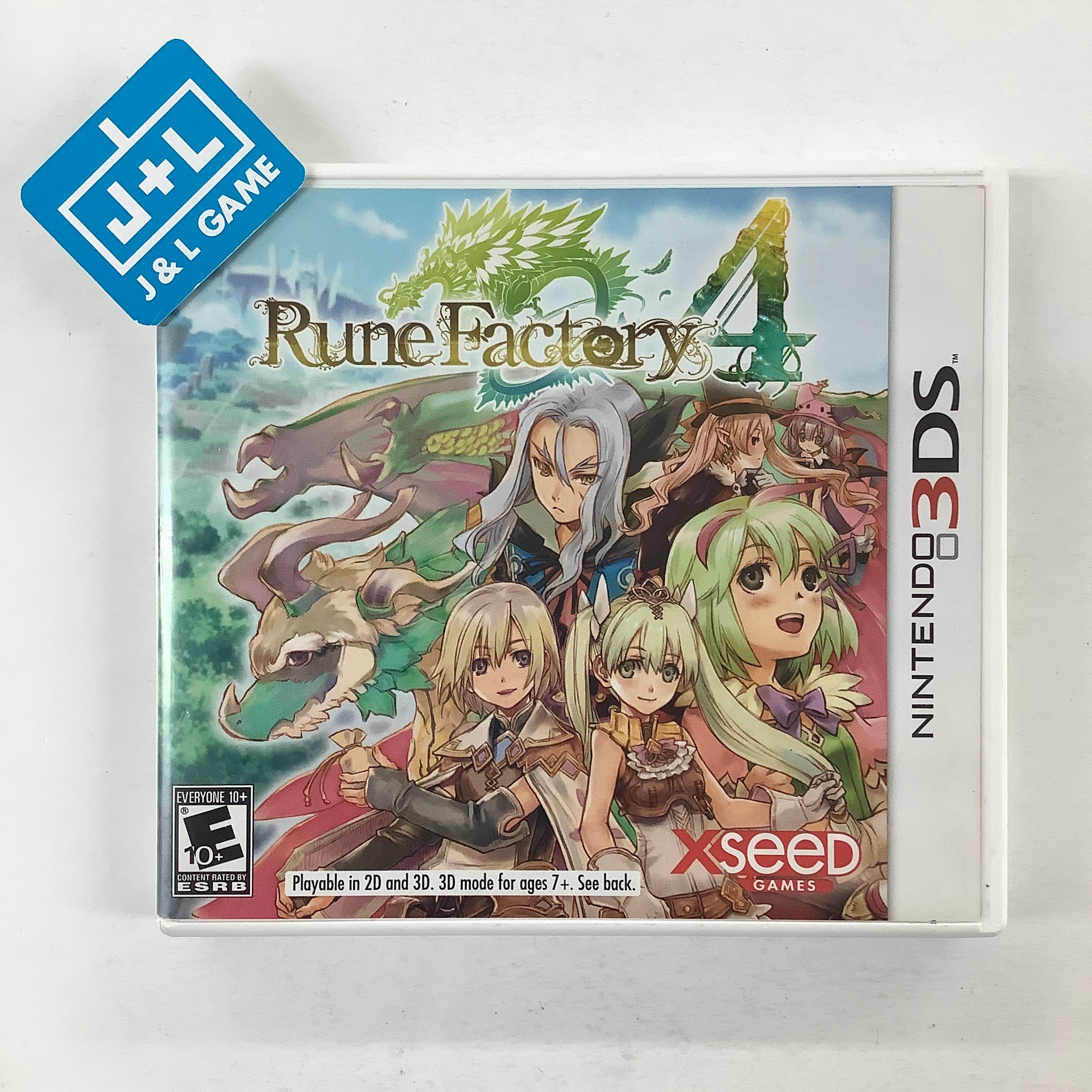 Rune Factory 4 - Nintendo 3DS [Pre-Owned] Video Games XSEED Games   