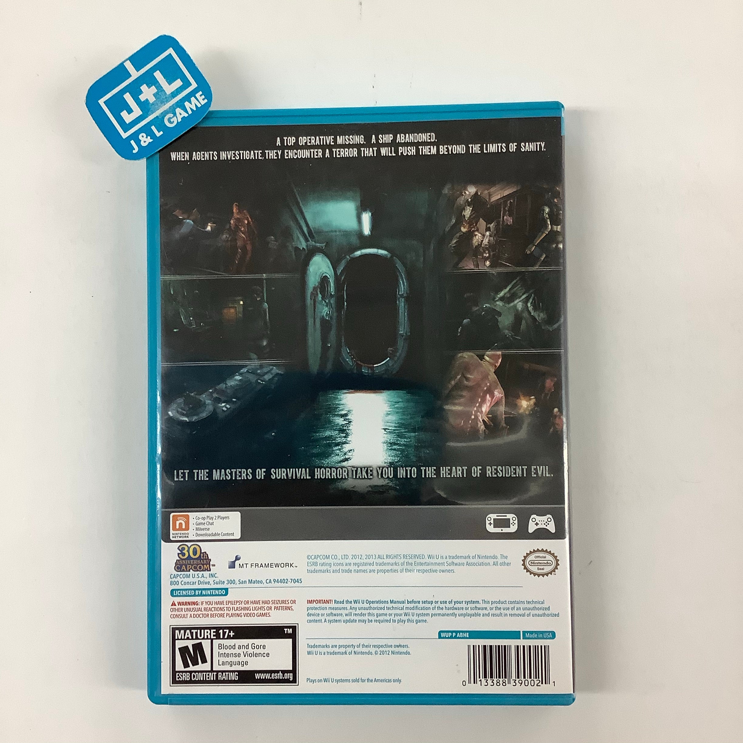 Resident Evil: Revelations - Nintendo Wii U [Pre-Owned] Video Games Capcom   