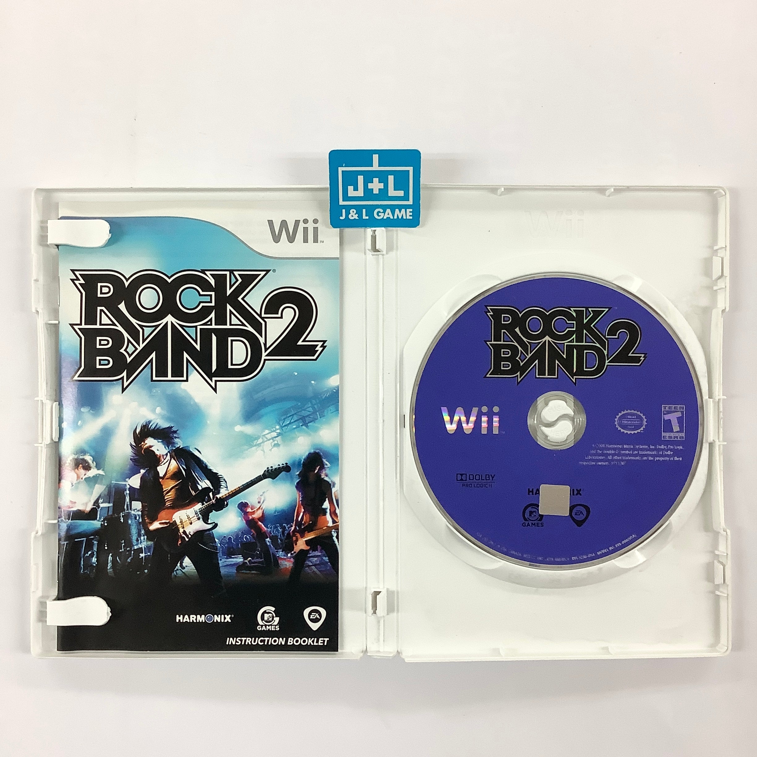 Rock Band 2 - Nintendo Wii [Pre-Owned] Video Games MTV Games   