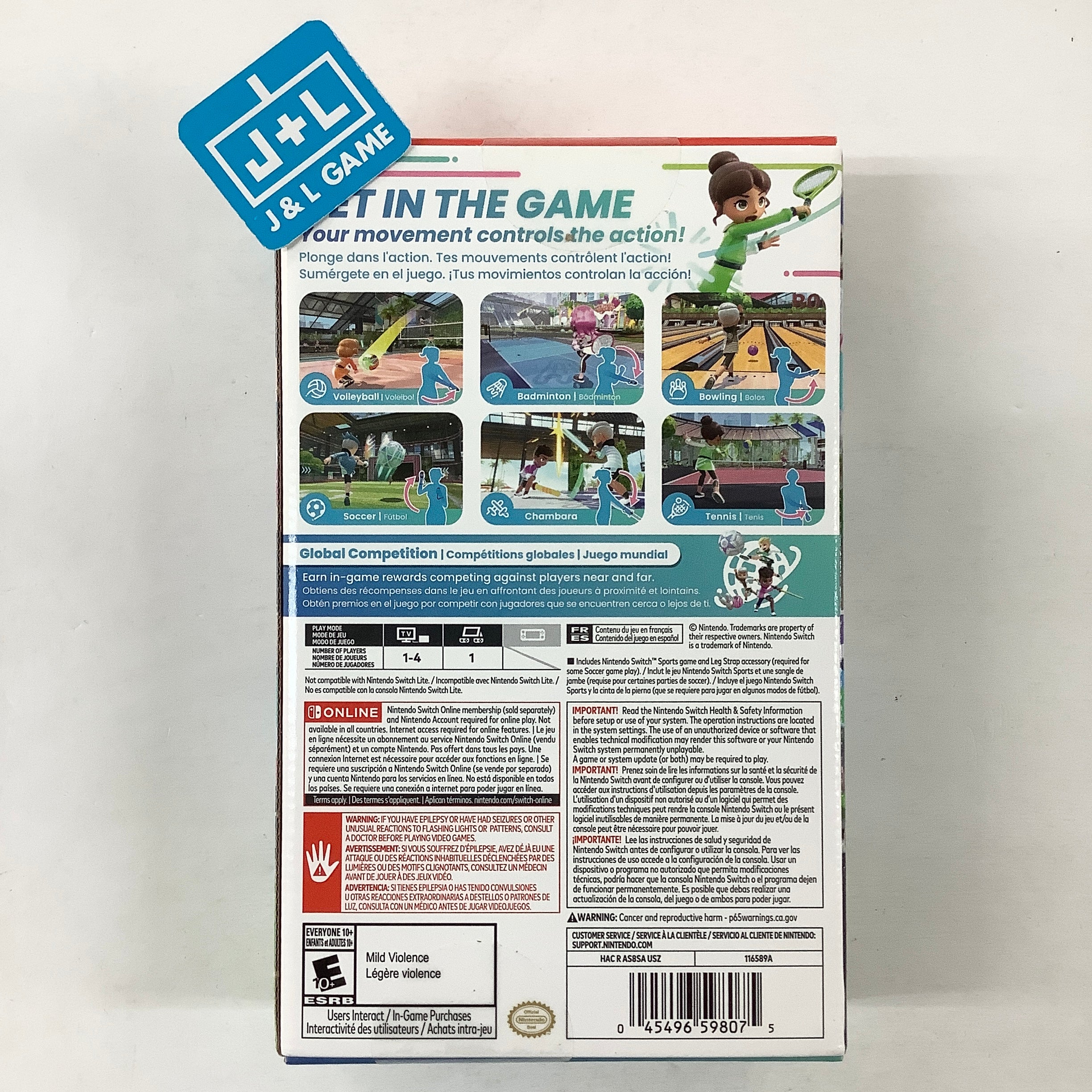 Nintendo Switch Sports - (NSW) Nintendo Switch Video Games Nintendo   