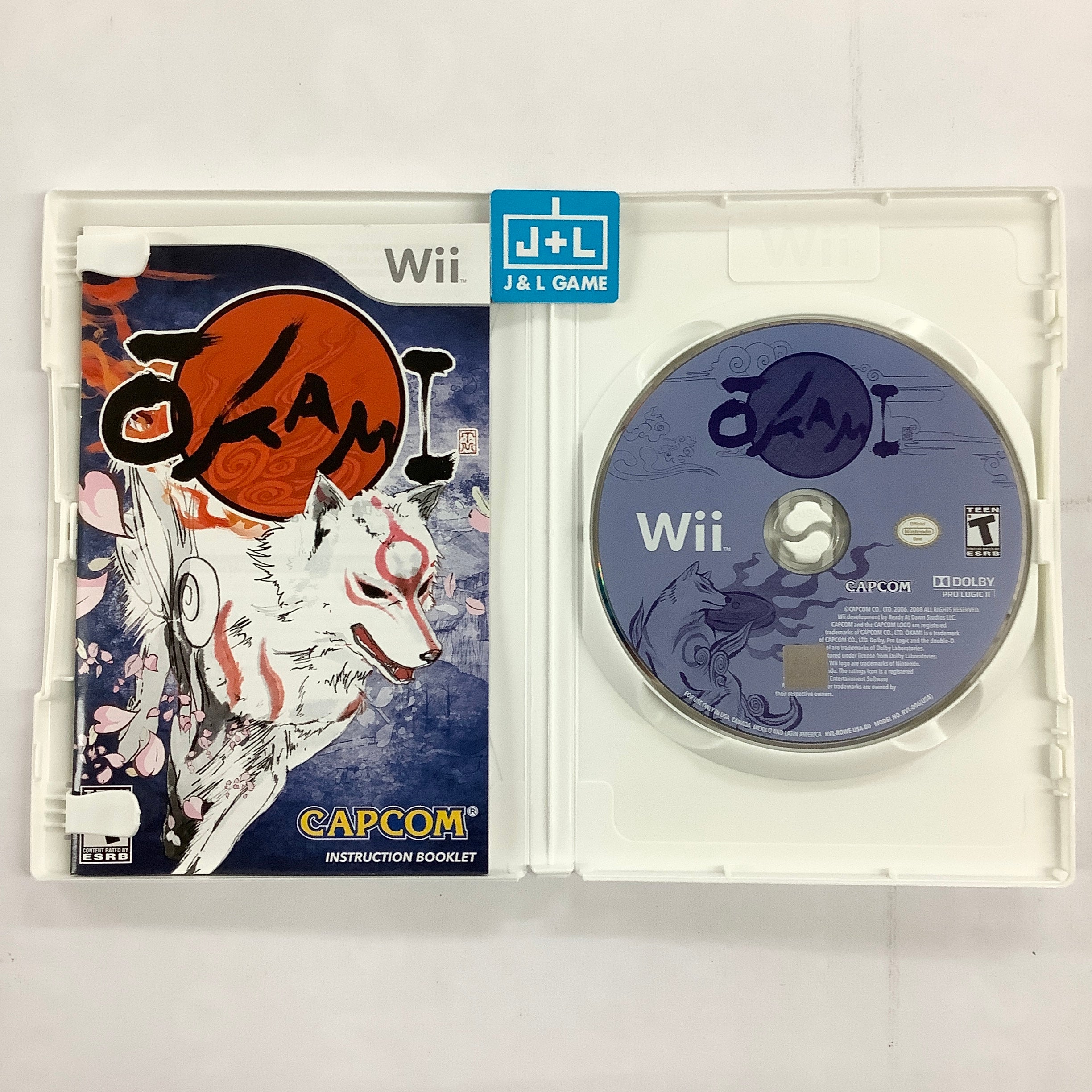 Okami - Nintendo Wii [Pre-Owned] | J&L Game