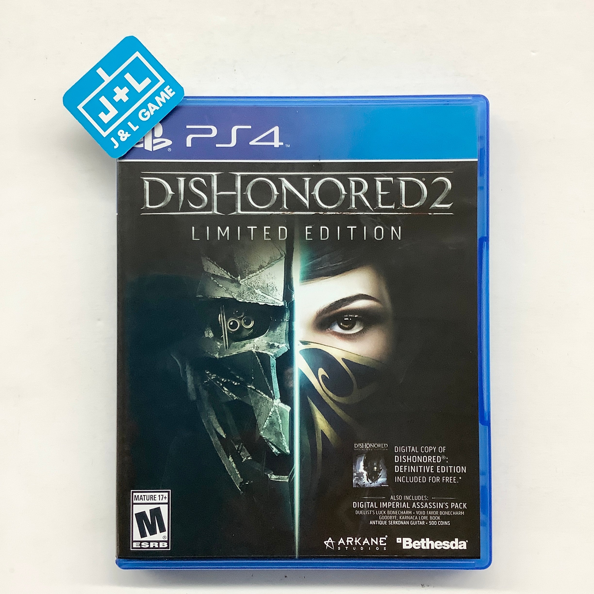 Dishonored 2 - (PS4) PlayStation 4 [Pre-Owned] Video Games Bethesda Softworks   