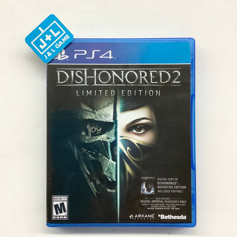 Dishonored 2 Limited Edition - (PS4) PlayStation 4 [Pre-Owned] Video Games Bethesda Softworks   