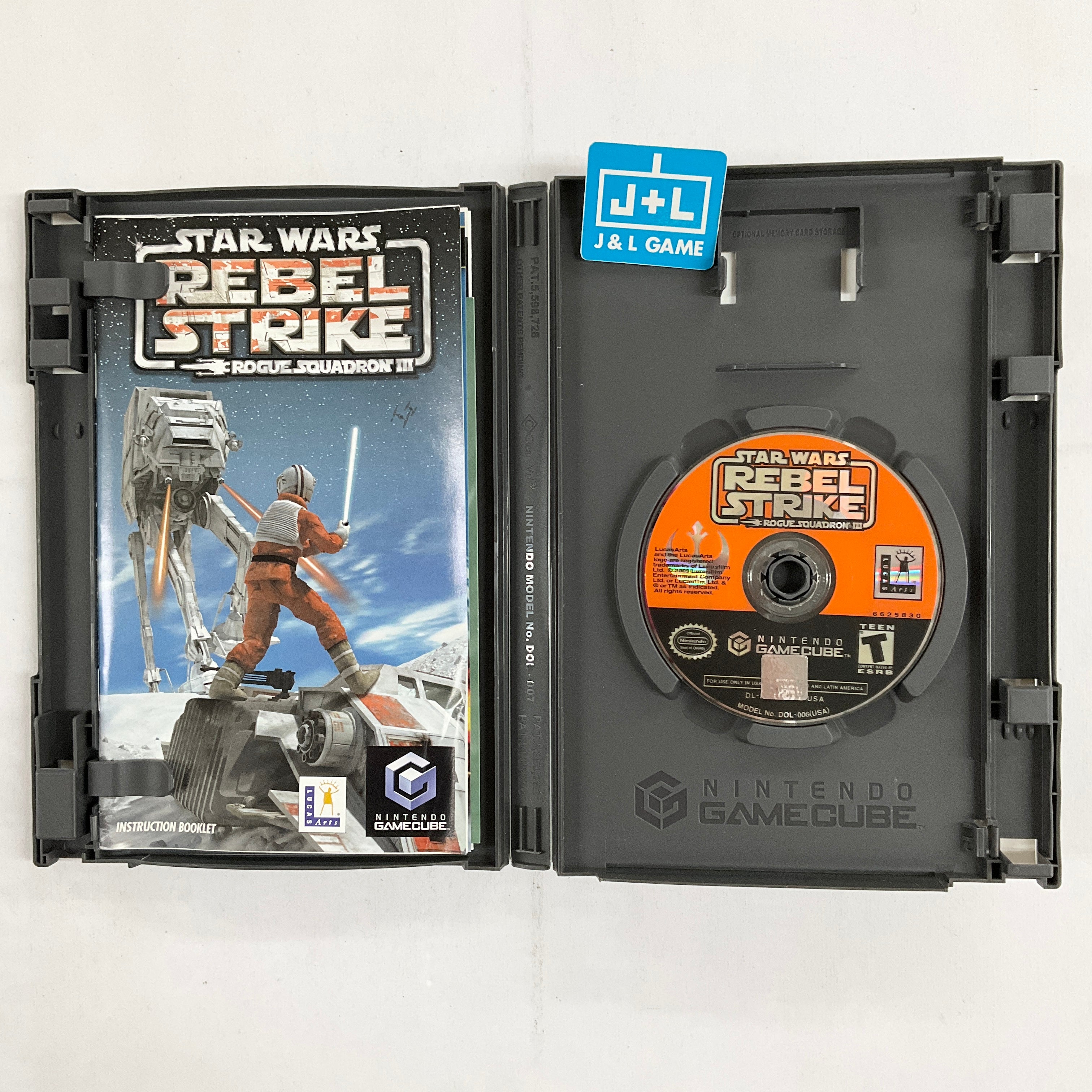 Star Wars Rogue Squadron III: Rebel Strike - (GC) GameCube [Pre-Owned] Video Games LucasArts   
