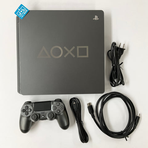 SONY PlayStation 4 Slim 1TB Limited Edition Console (Days of Play Bundle) (Steel Black) - (PS4) PlayStation 4 [Pre-Owned] Consoles PlayStation   