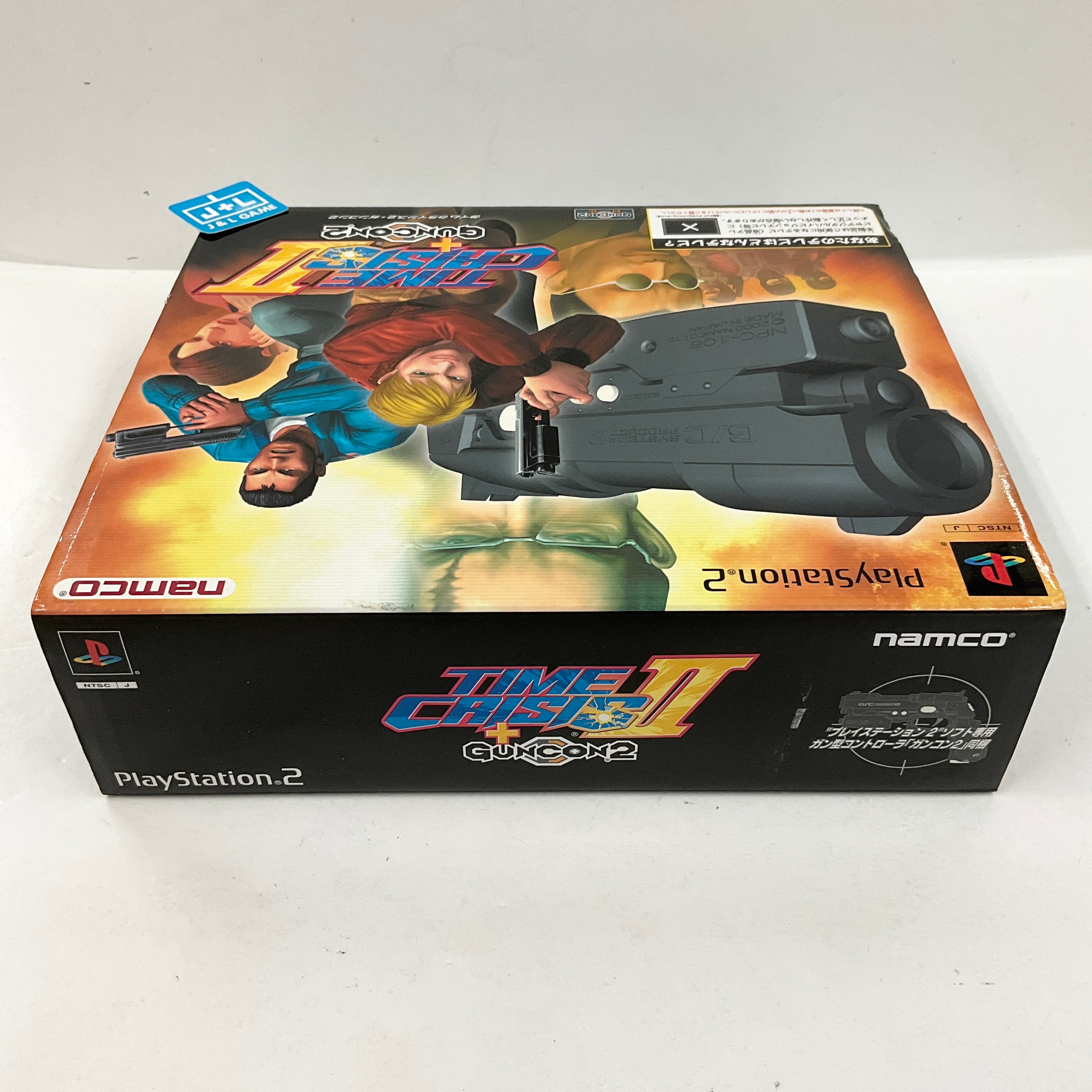 Time Crisis II + Guncon 2 - (PS2) Playstation 2 [Pre-Owned] [Japanese Import] Video Games Namco   