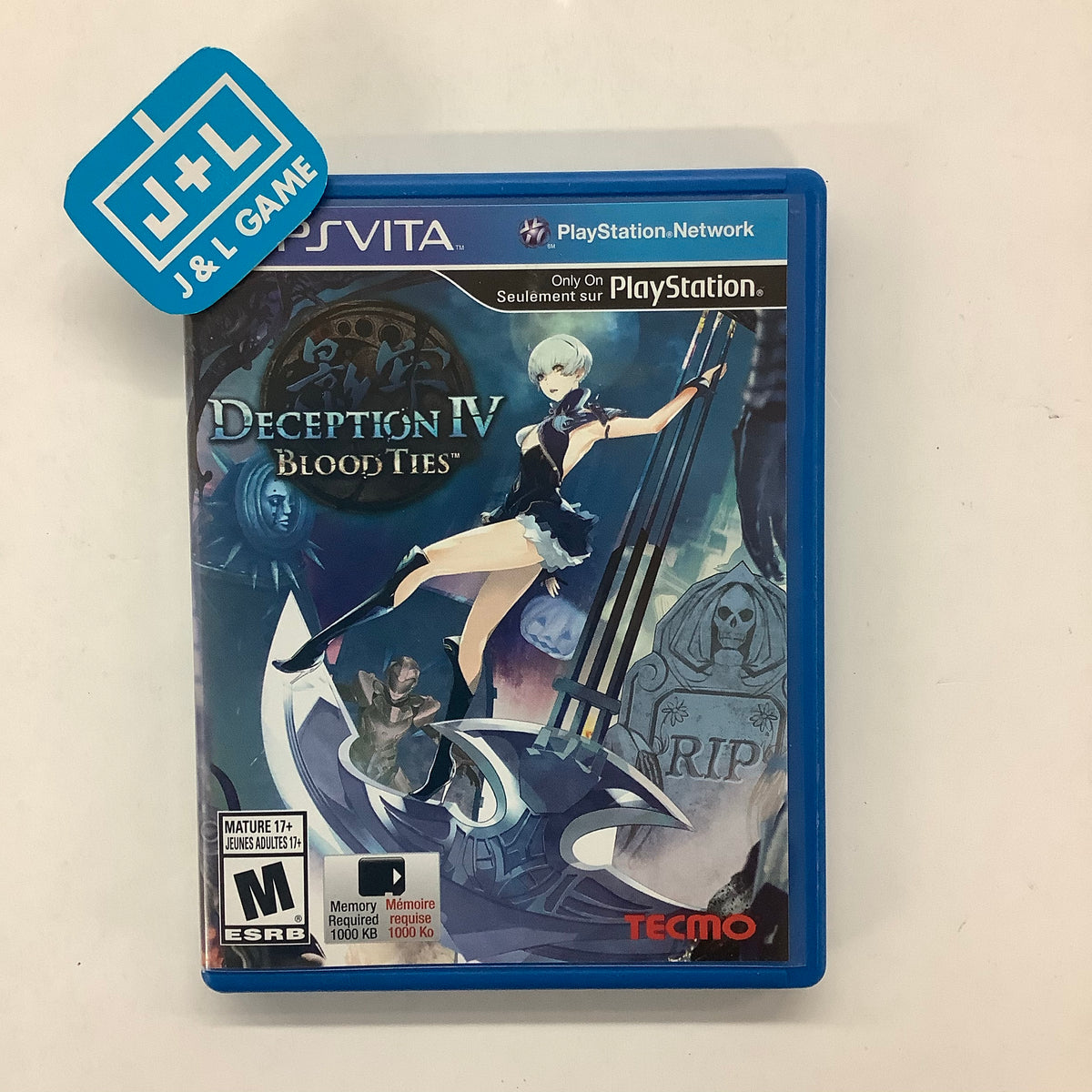Deception IV: Blood Ties - (PSV) PlayStation Vita [Pre-Owned] | J&L Game