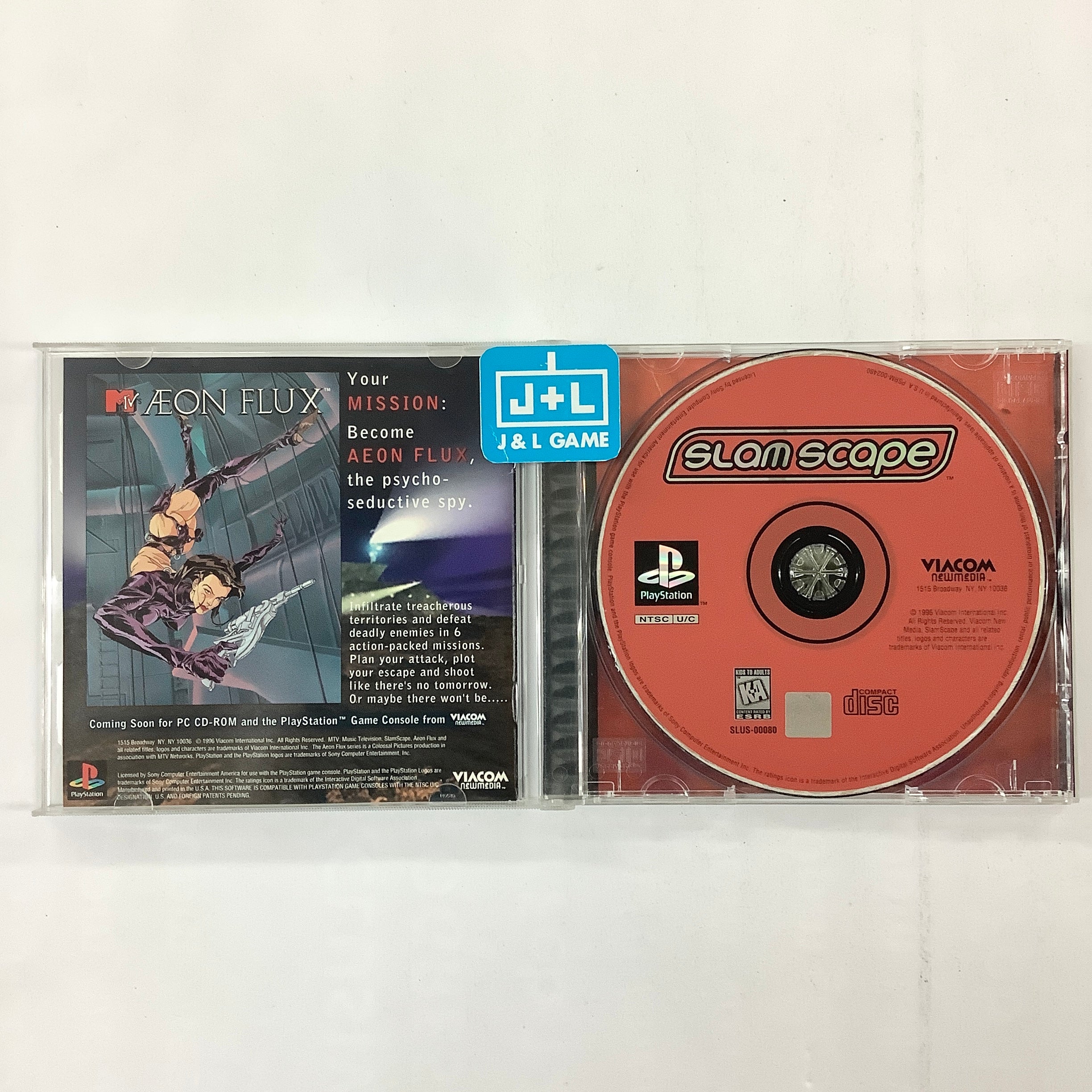 Slamscape - (PS1) PlayStation 1 [Pre-Owned] Video Games Viacom New Media   