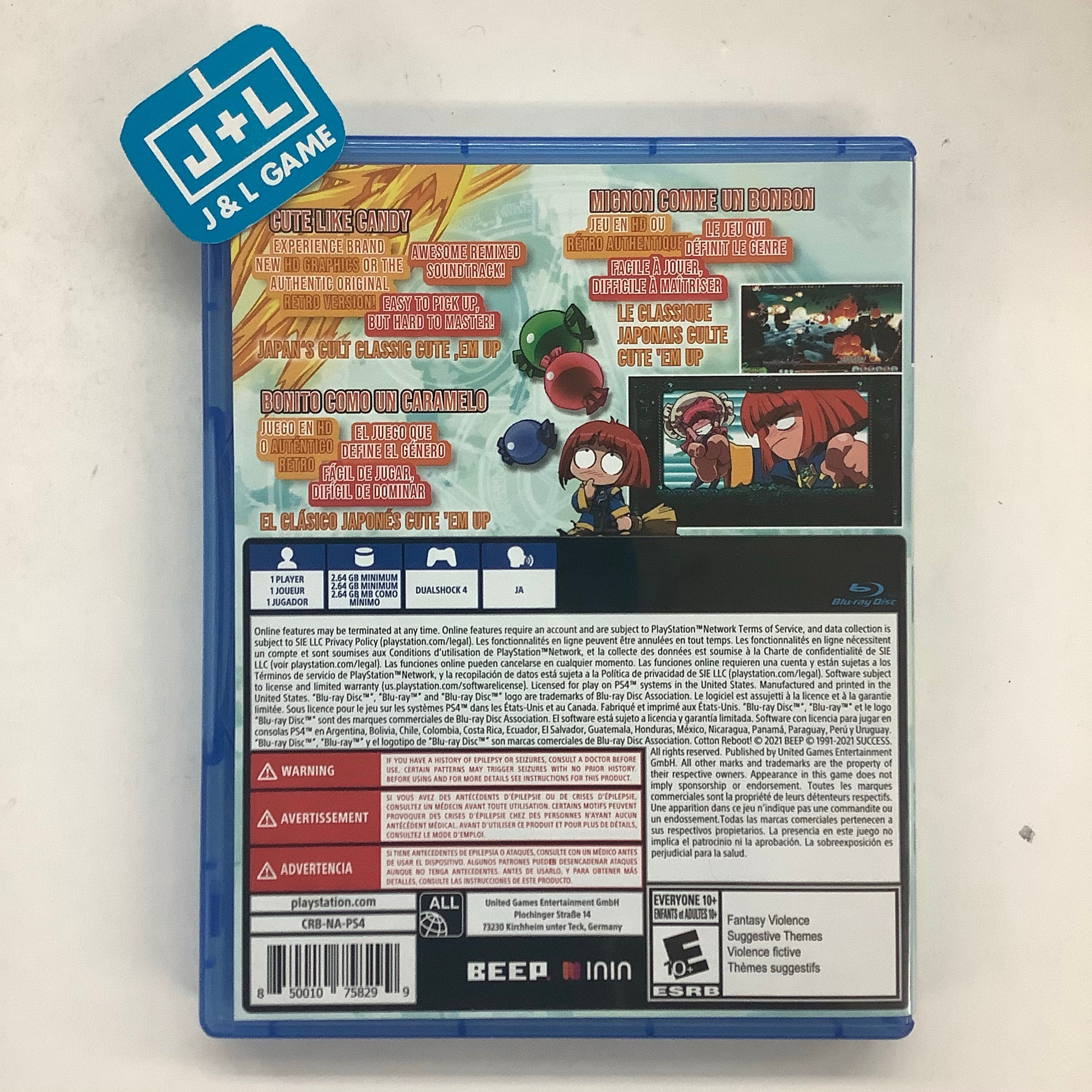 Cotton Reboot! - (PS4) PlayStation 4 [Pre-Owned] Video Games ININ Games   