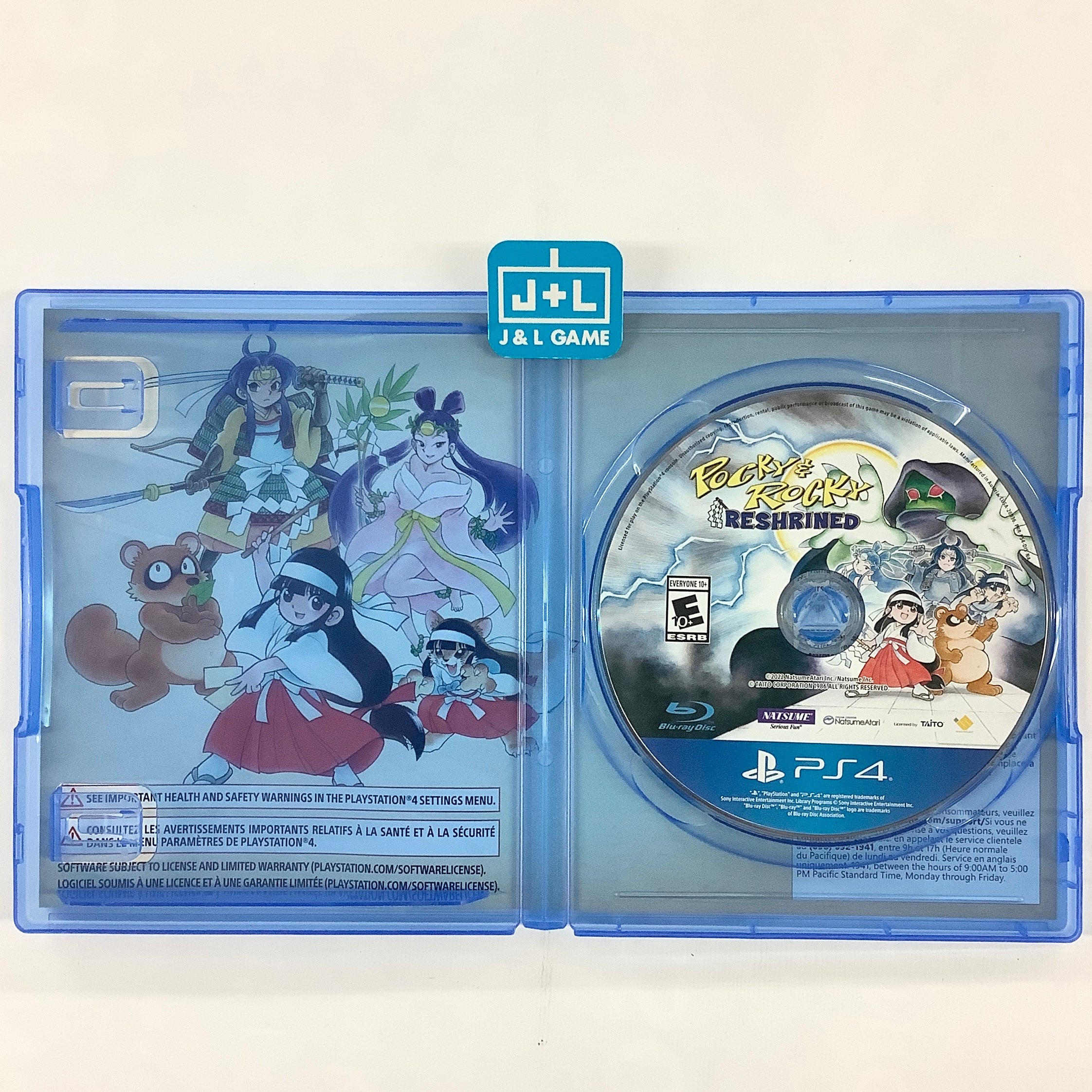 Pocky & Rocky Reshrined - (PS4) PlayStation 4 [UNBOXING] Video Games Natsume   