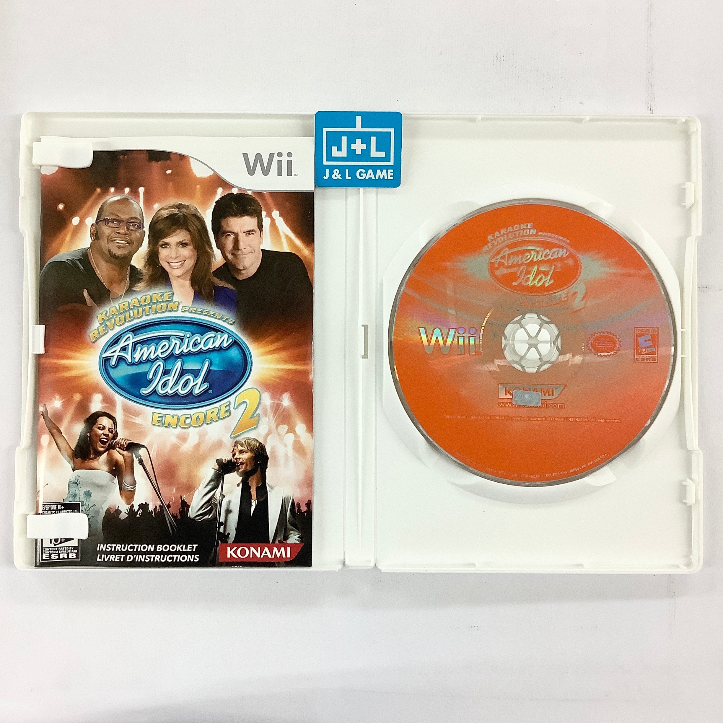 Karaoke Revolution Presents American Idol Encore 2 - Nintendo Wii [Pre-Owned] Video Games Konami   