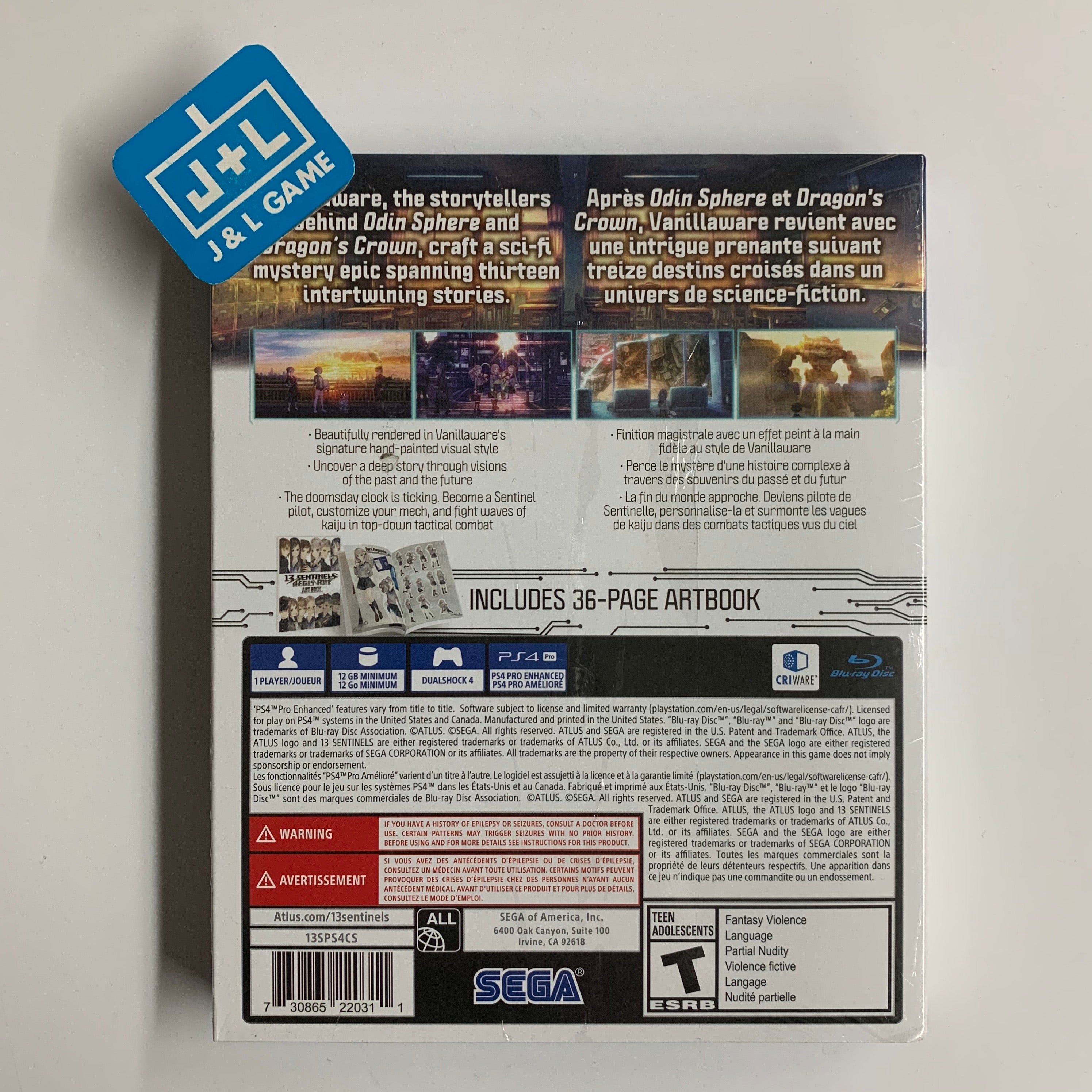 13 Sentinels: Aegis Rim (Launch Edition) - (PS4) PlayStation 4 Video Games SEGA