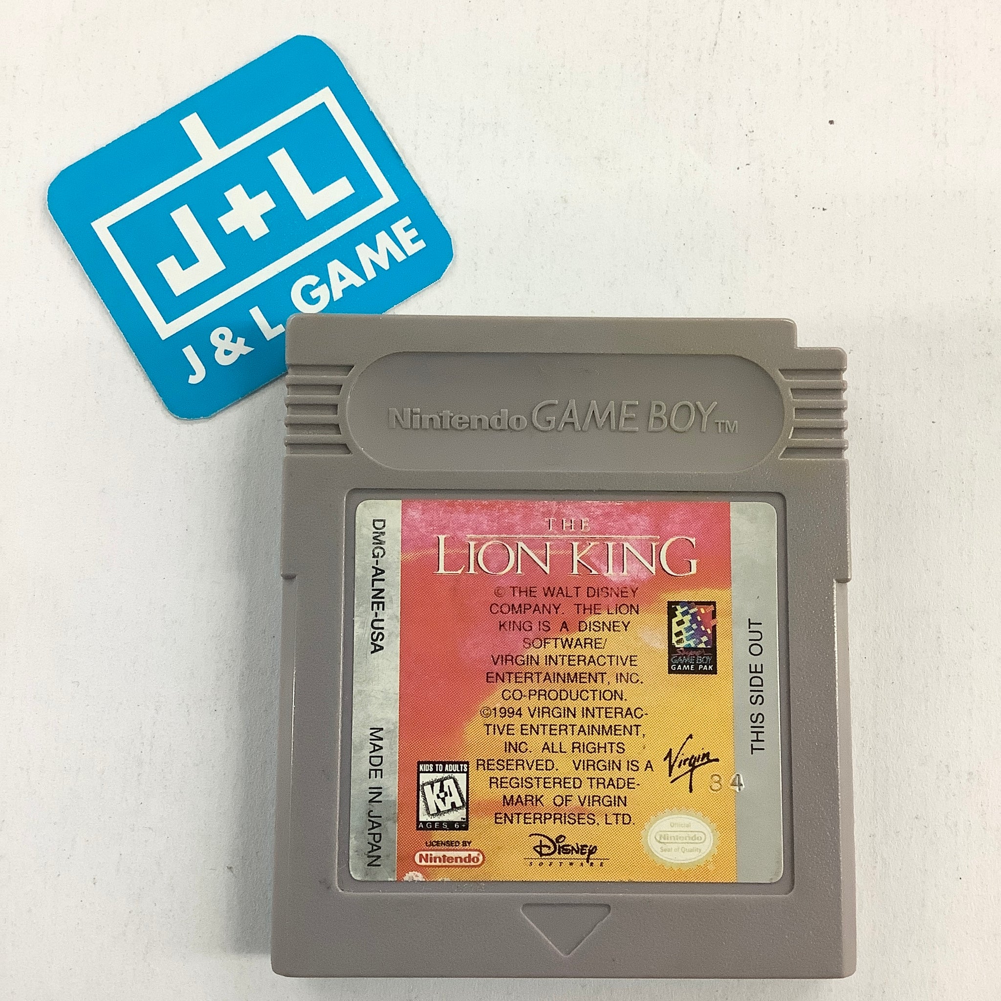 The Lion King - (GB) Game Boy [Pre-Owned] Video Games THQ   