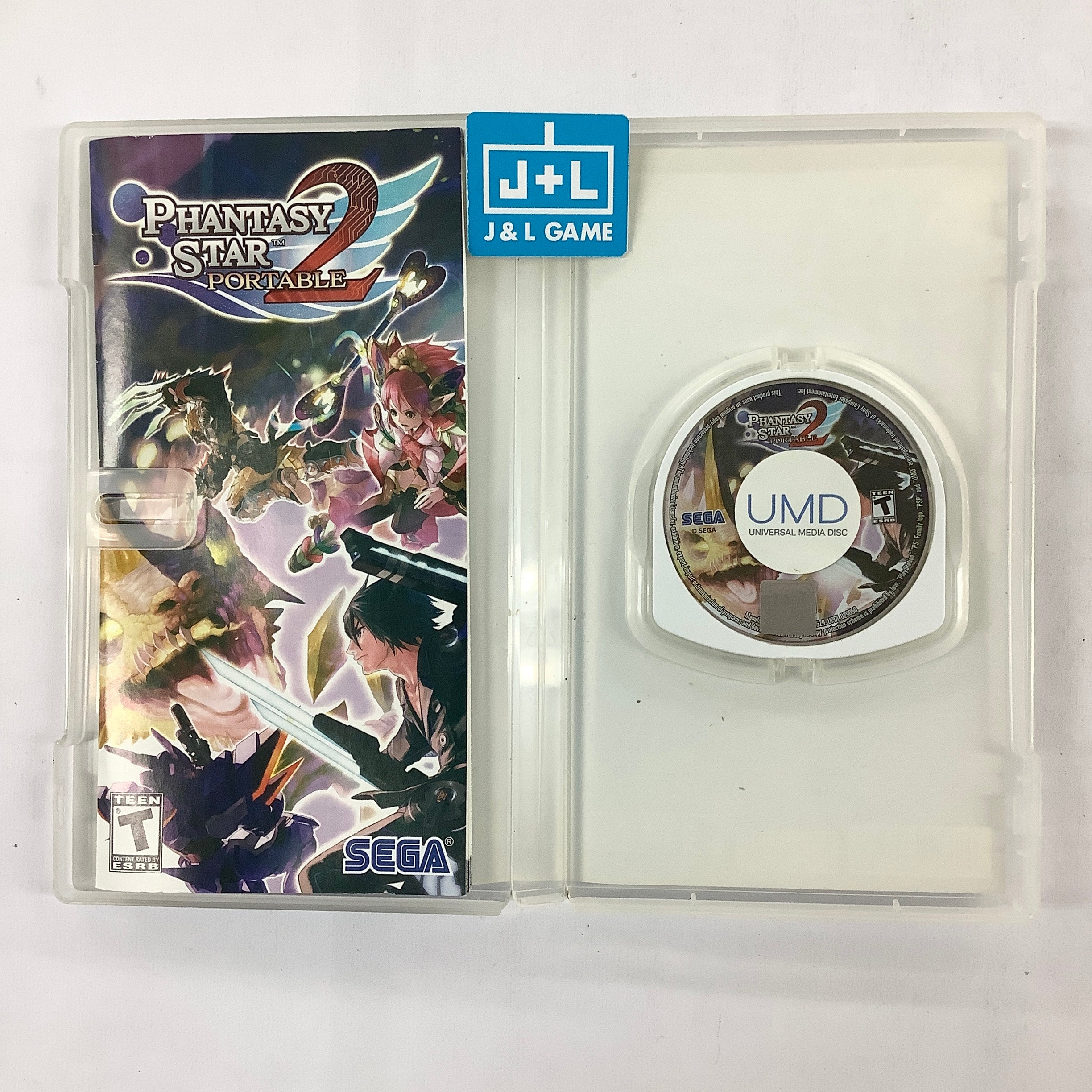 Phantasy Star Portable 2 - Sony PSP [Pre-Owned] Video Games SEGA   