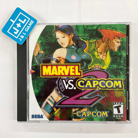 Marvel vs. Capcom 2 - (DC) SEGA Dreamcast  [Pre-Owned] Video Games Capcom   