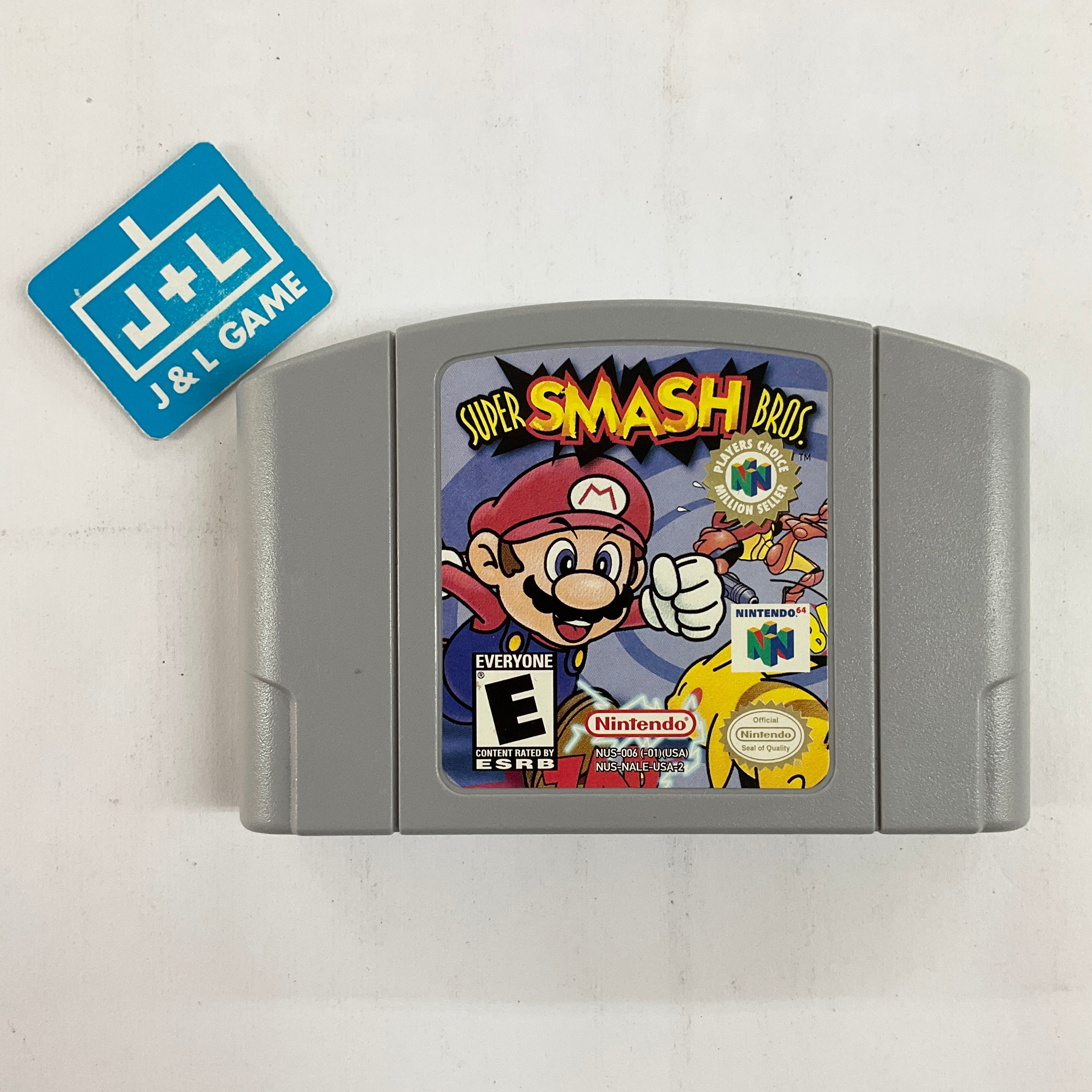 Super Smash Bros. (Player's Choice) - (N64) Nintendo 64 [Pre-Owned] Video Games Nintendo   